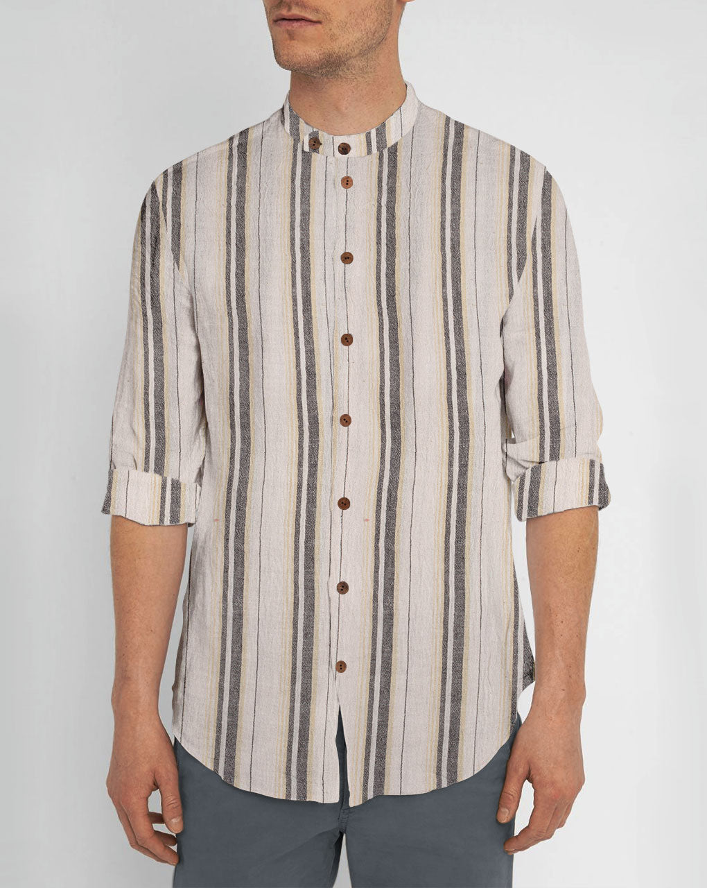 Handwoven Organic Kala Cotton Fabric ( Width 40 ) - Fabriclore.com