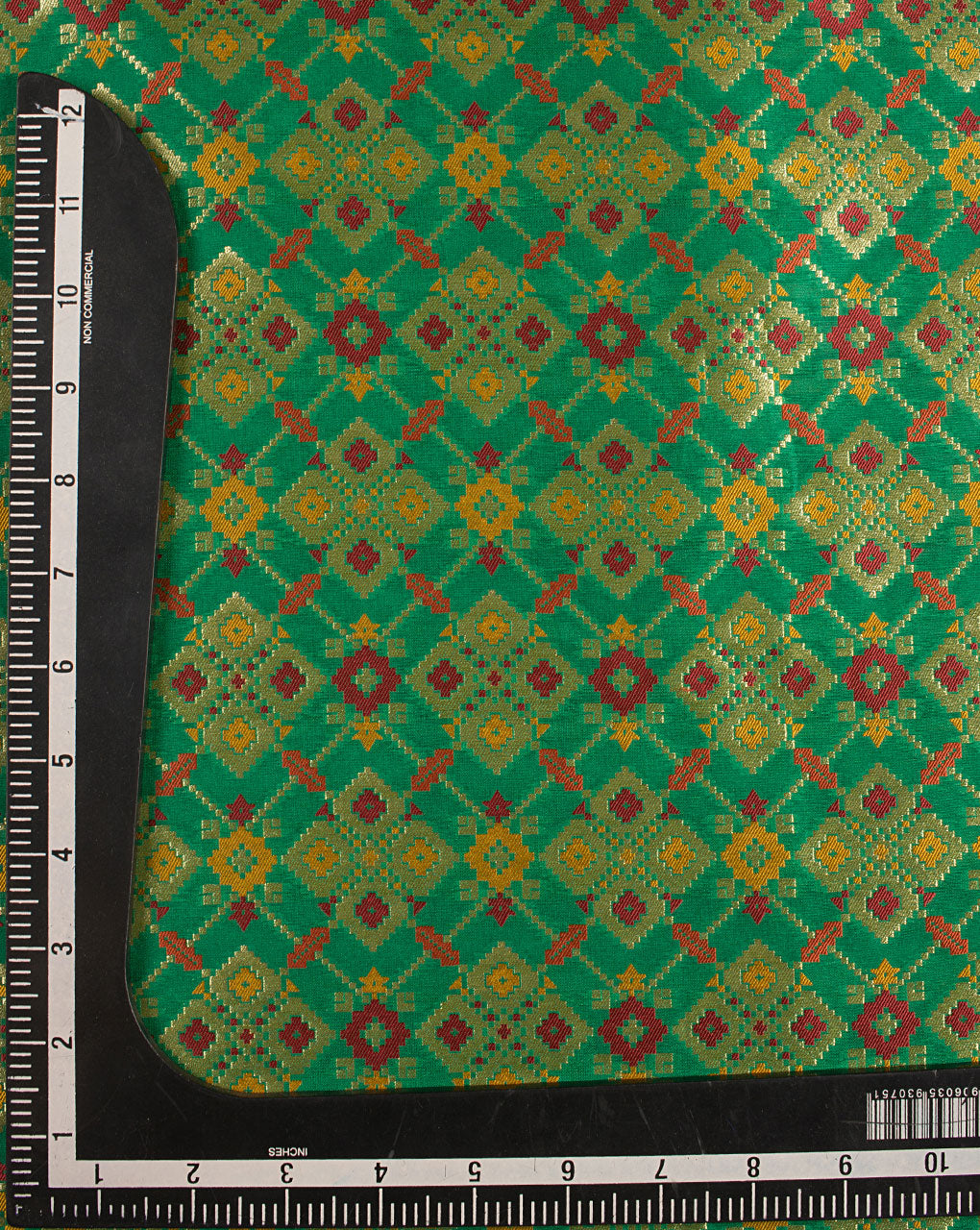 Zari Jacquard Banarasi Kataan Silk Fabric - Fabriclore.com