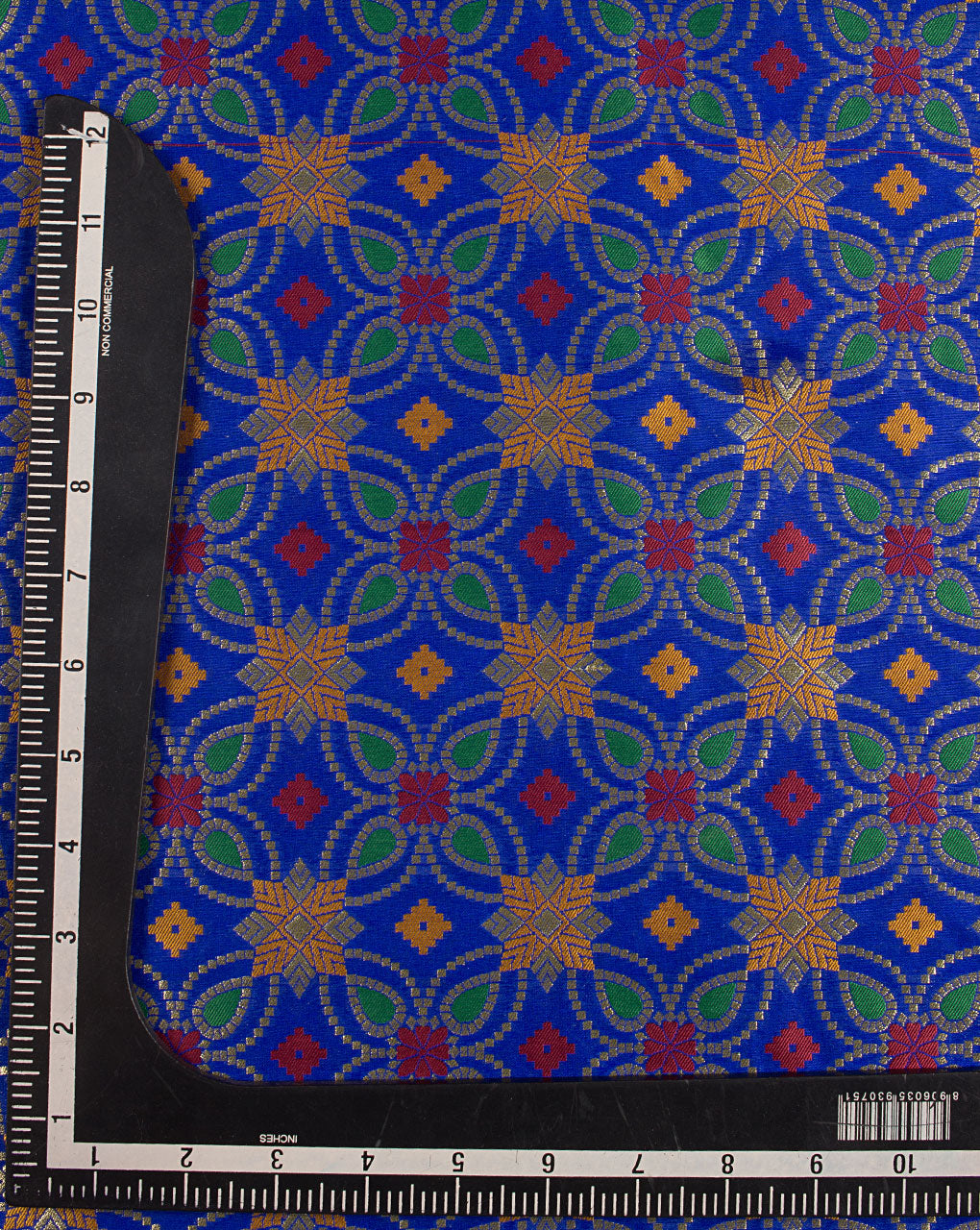Zari Jacquard Banarasi Kataan Silk Fabric - Fabriclore.com