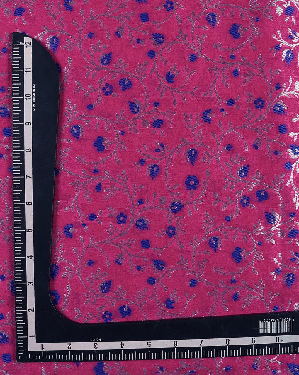 Zari Jacquard Pure Taffeta Silk Fabric - Fabriclore.com
