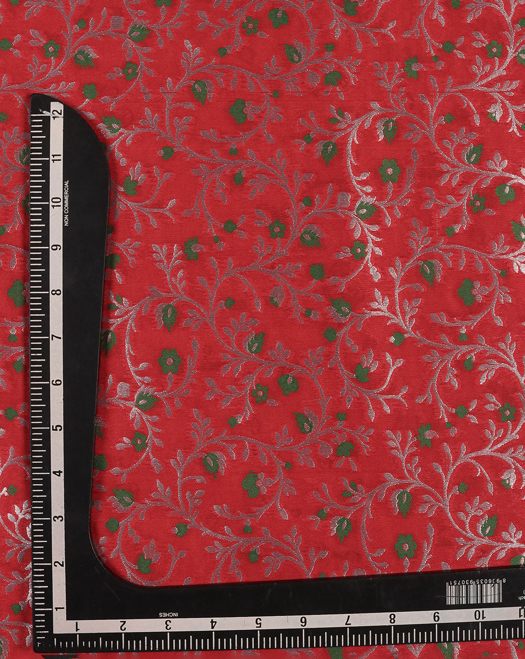 Zari Jacquard Pure Taffeta Silk Fabric - Fabriclore.com