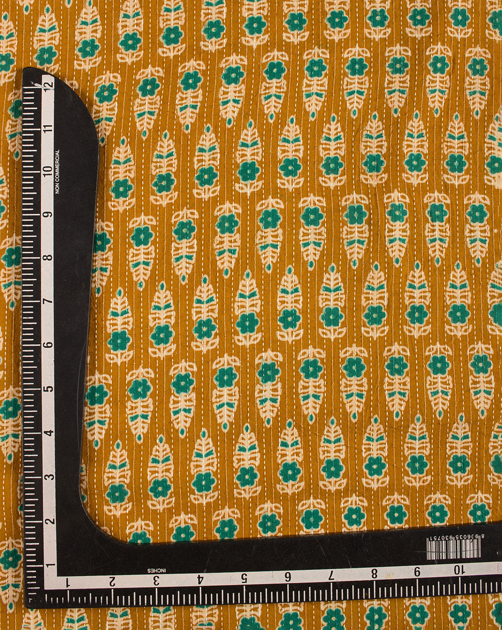 Ajrak Screen Print Kantha Cotton Fabric - Fabriclore.com