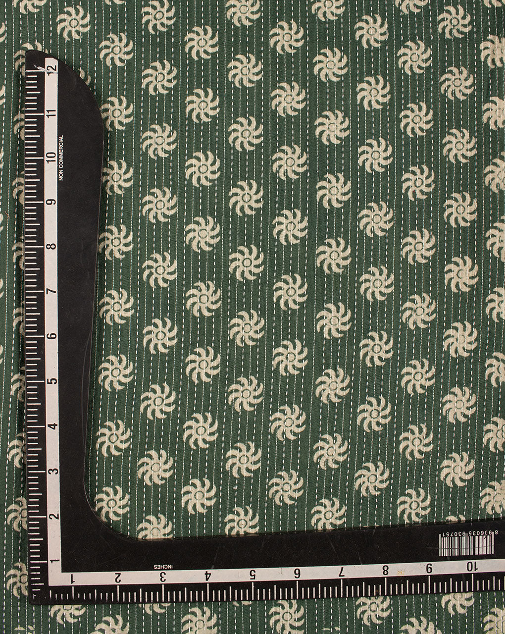 Discharge Print Kantha Cotton Fabric - Fabriclore.com