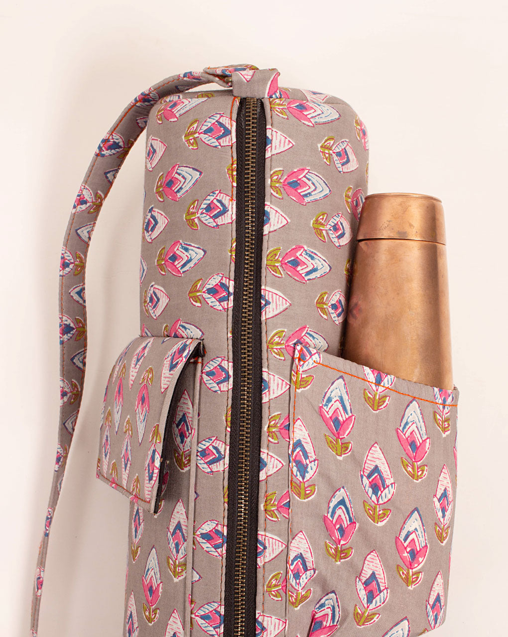 Handcrafted Yoga Mat Bag - Fabriclore.com