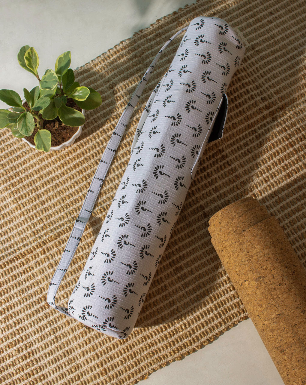 Handcrafted Yoga Mat Bag - Fabriclore.com