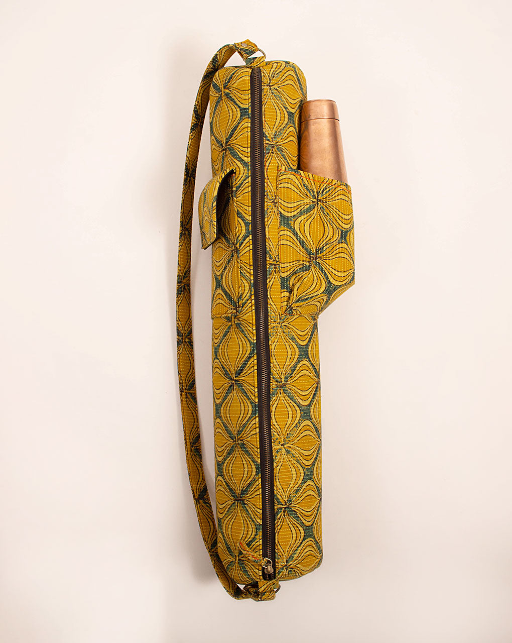Handcrafted Yoga Mat Bag - Fabriclore.com