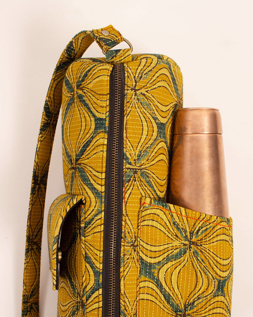 Handcrafted Yoga Mat Bag - Fabriclore.com