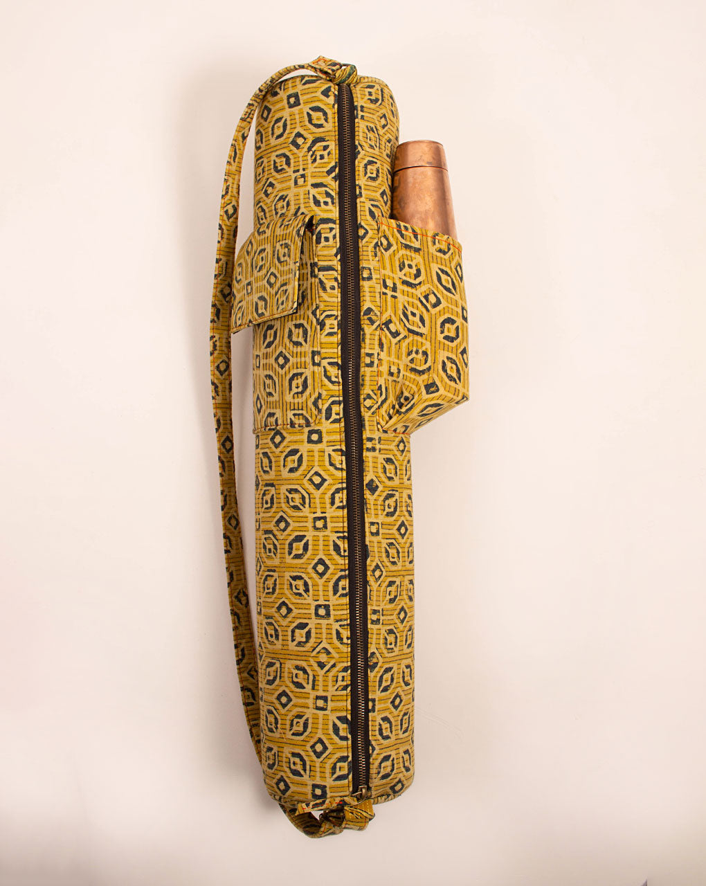Handcrafted Yoga Mat Bag - Fabriclore.com