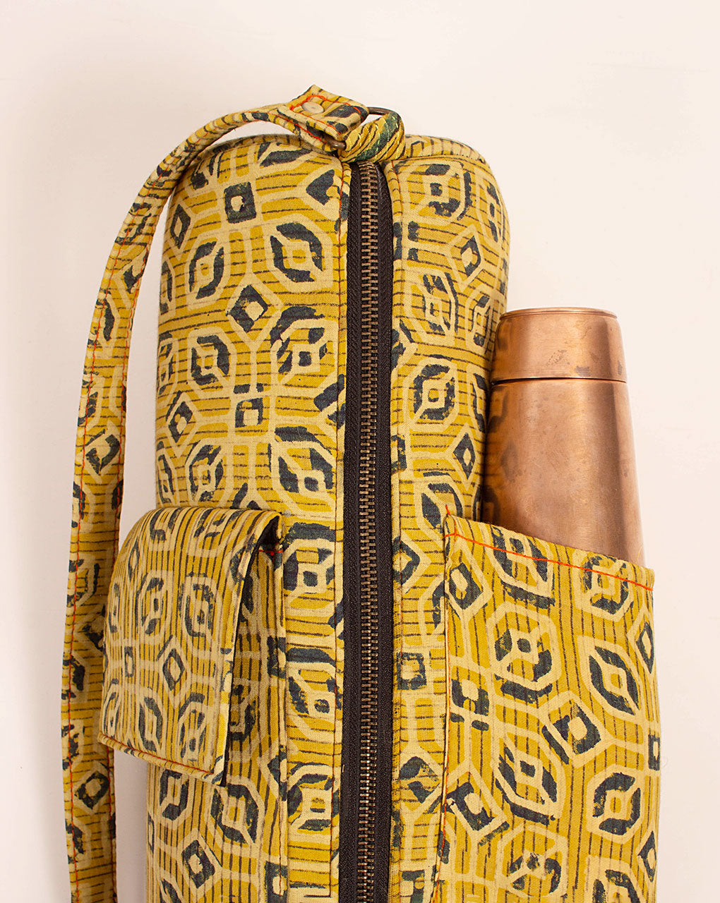 Handcrafted Yoga Mat Bag - Fabriclore.com