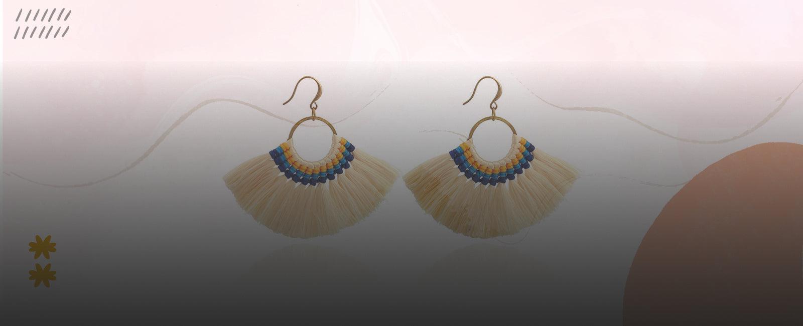 Earring Making Workshop with Macrame- 28 August, Saturday - Fabriclore