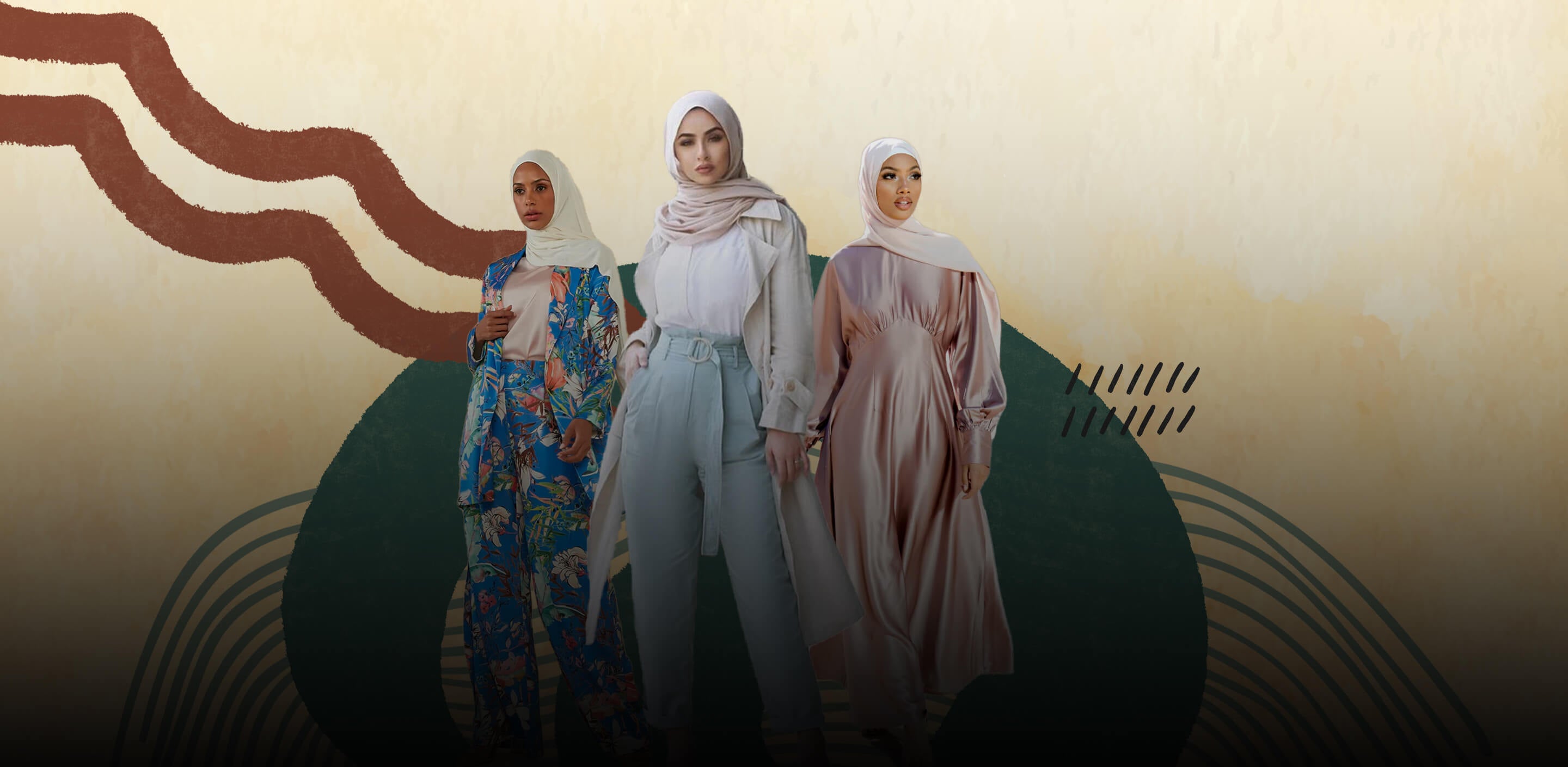 Modern And Trendy Hijab Styles With An Outfit