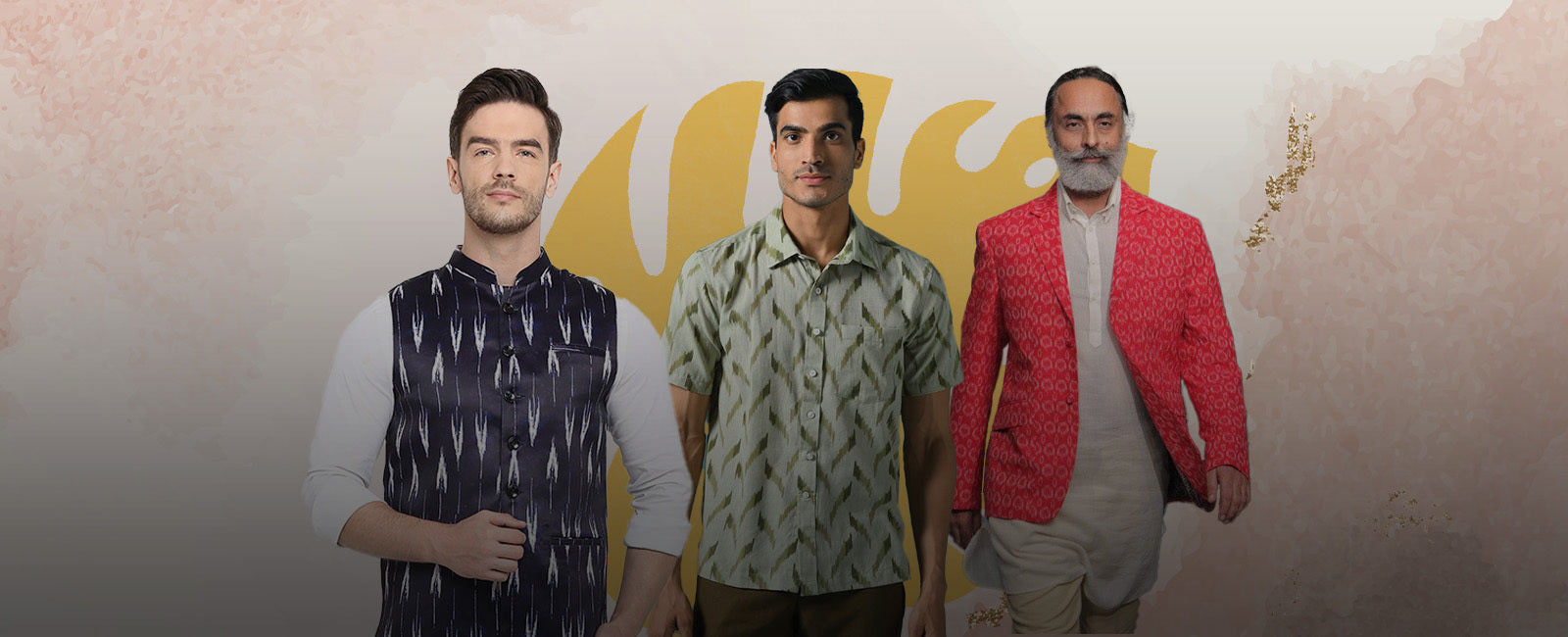 5 Different Ways to Style Ikat Fabric | Styling of Ikat fabric for men