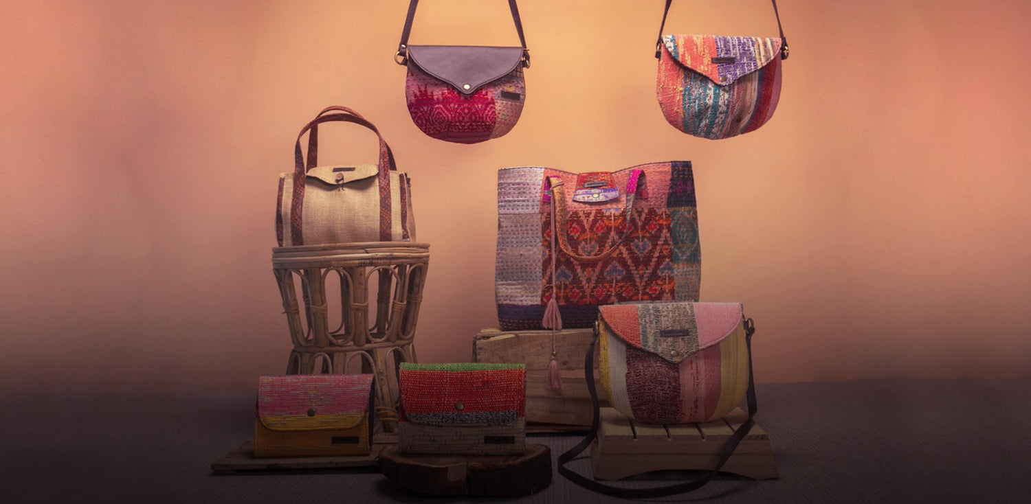4 Quick DIY No-Sew Silk Handbags!
