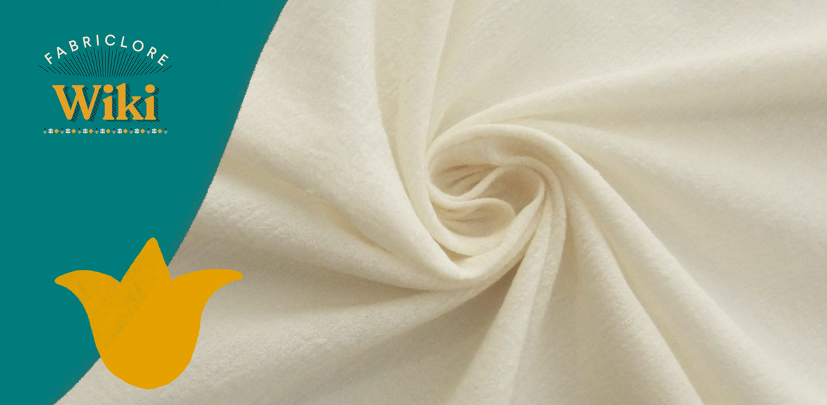 A translucent, lightweight fabric with a dull appearance.