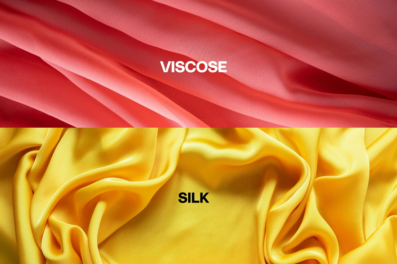 silk and viscose fabric