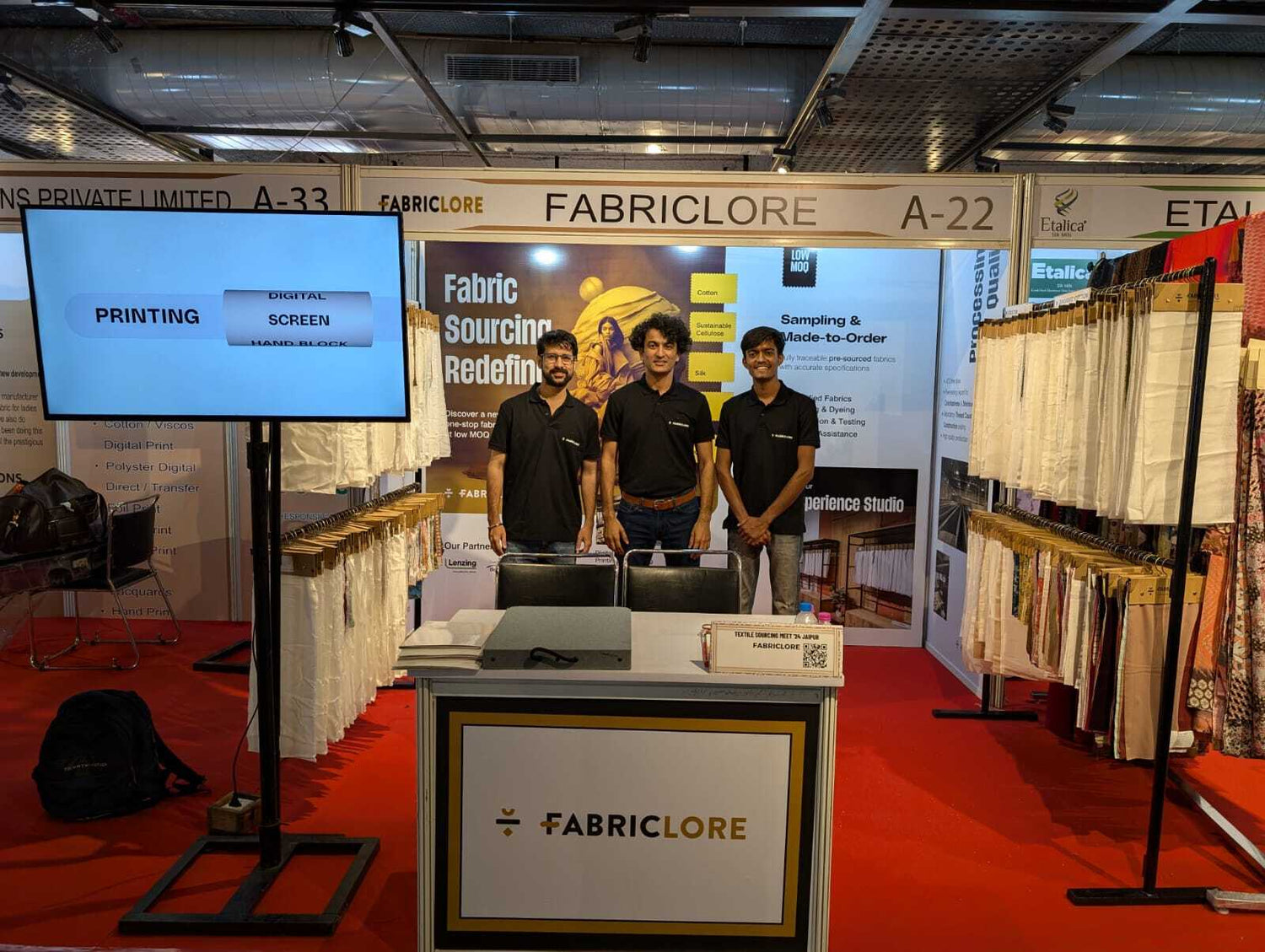 Fabriclore at Sowtex x GEAR 10th Textile sourcing meet '24