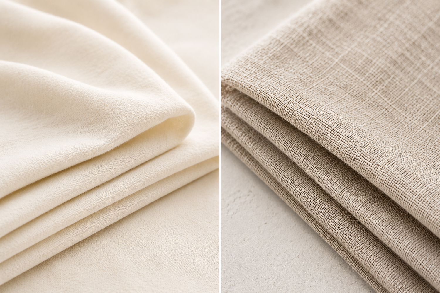 Choosing Between Cotton and Linen Fabric