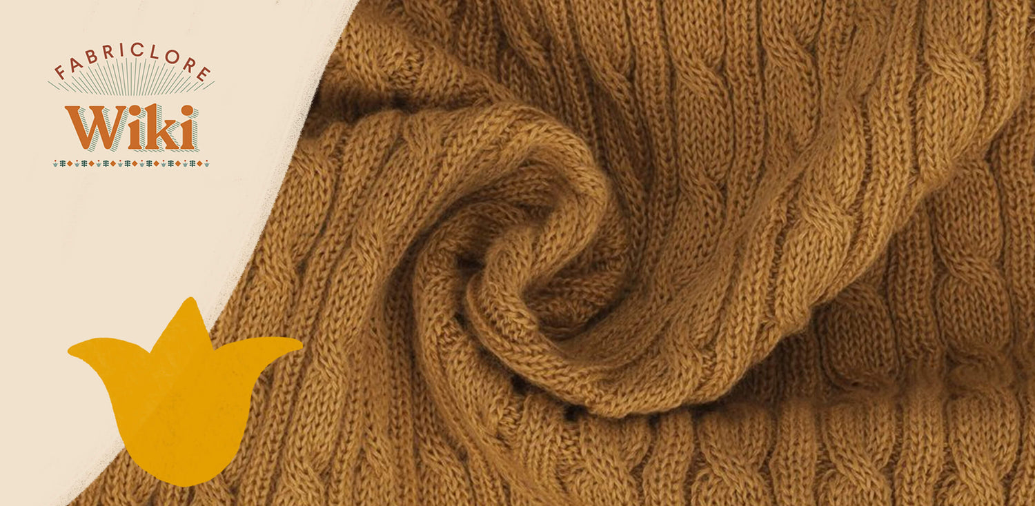 Cable Knit Fabric - Fabriclore