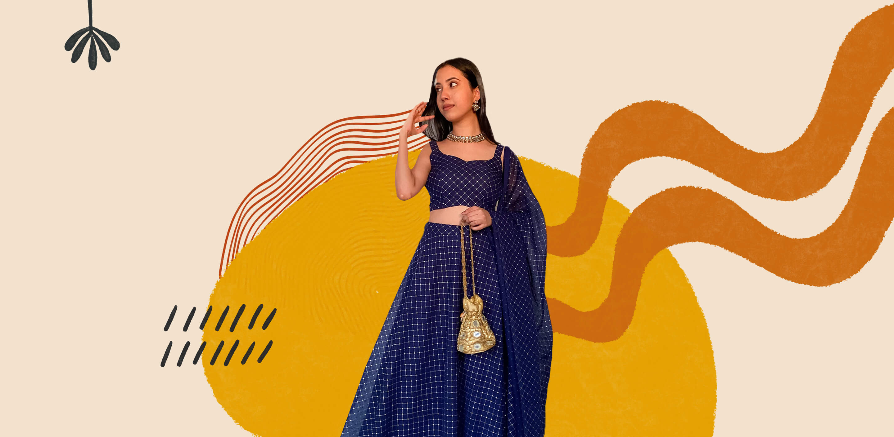Buy SAAHMRIGA Women Purple, Blue Embroidered Satin Georgette Set Of 2 Kurta  Palazzo Set And Lehenga Dress Material Online at Best Prices in India -  JioMart.