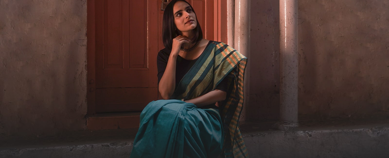 handwoven sarees, sarees online, sarees, fabriclore sarees, fabriclore handwoven sarees