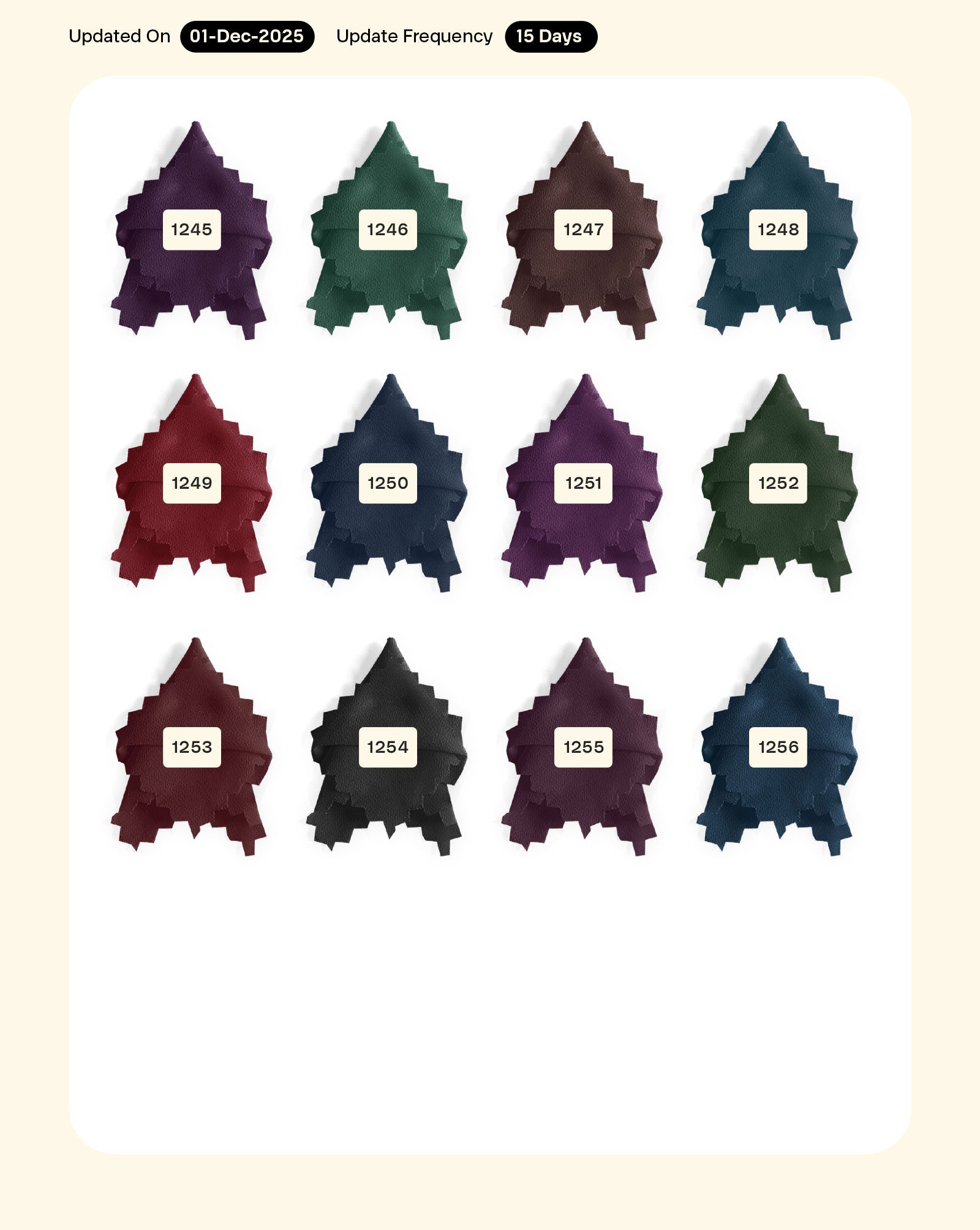 Poly Faux Georgette Mill Dyed Fabric - 7 kg