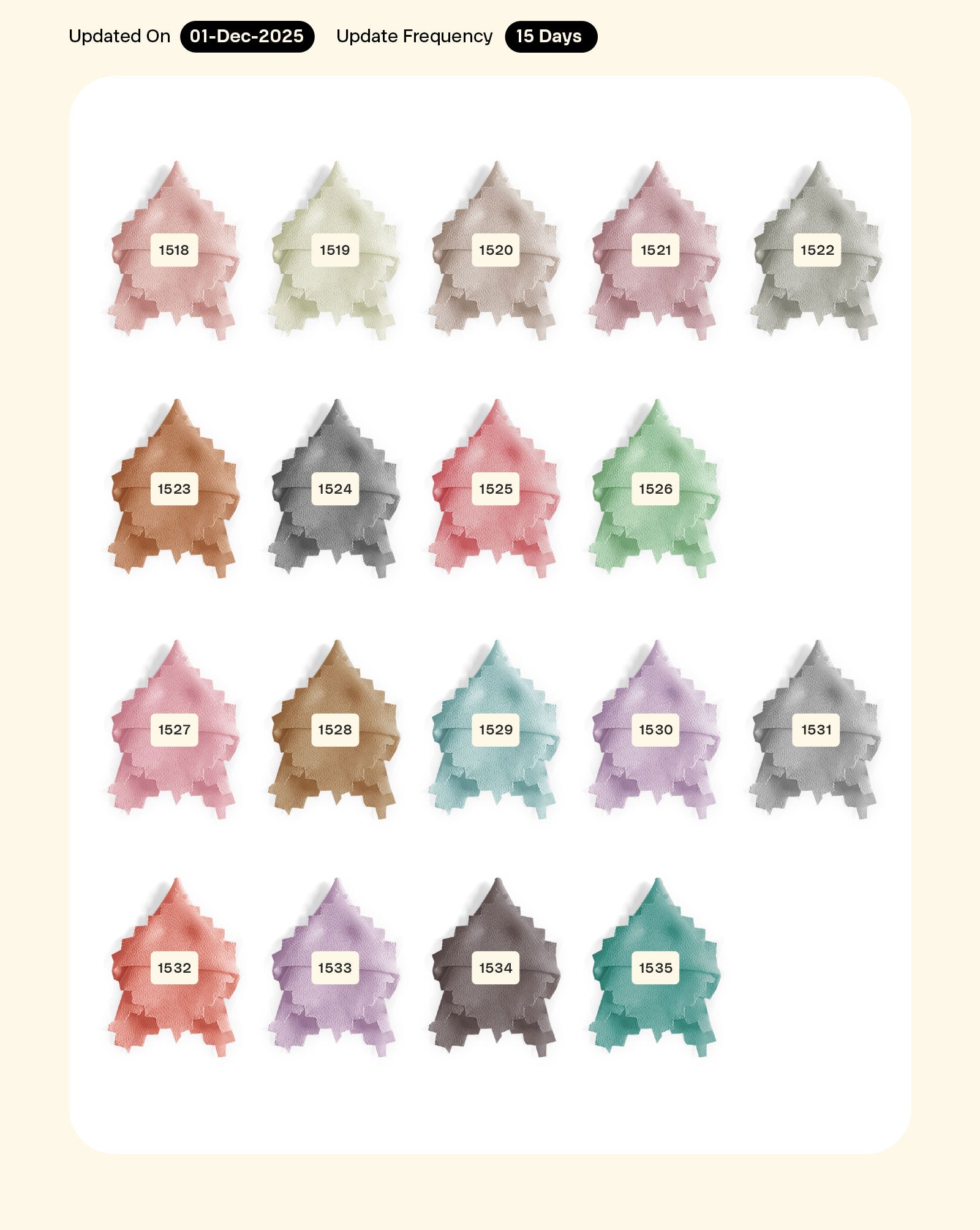 Poly Faux Georgette Mill Dyed Fabric - 7 kg