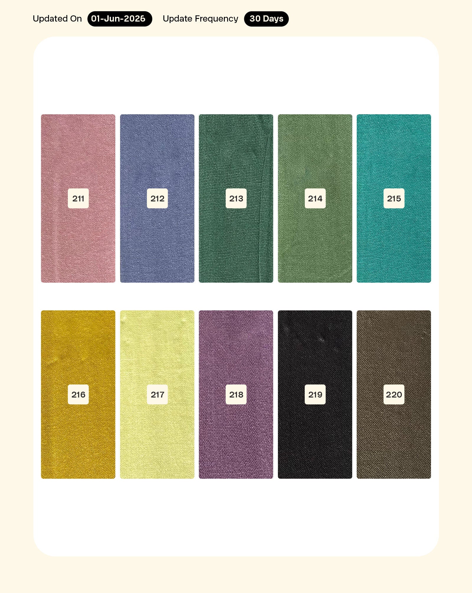 30s Liva Rayon Plain Fabric 44" - 14 kg