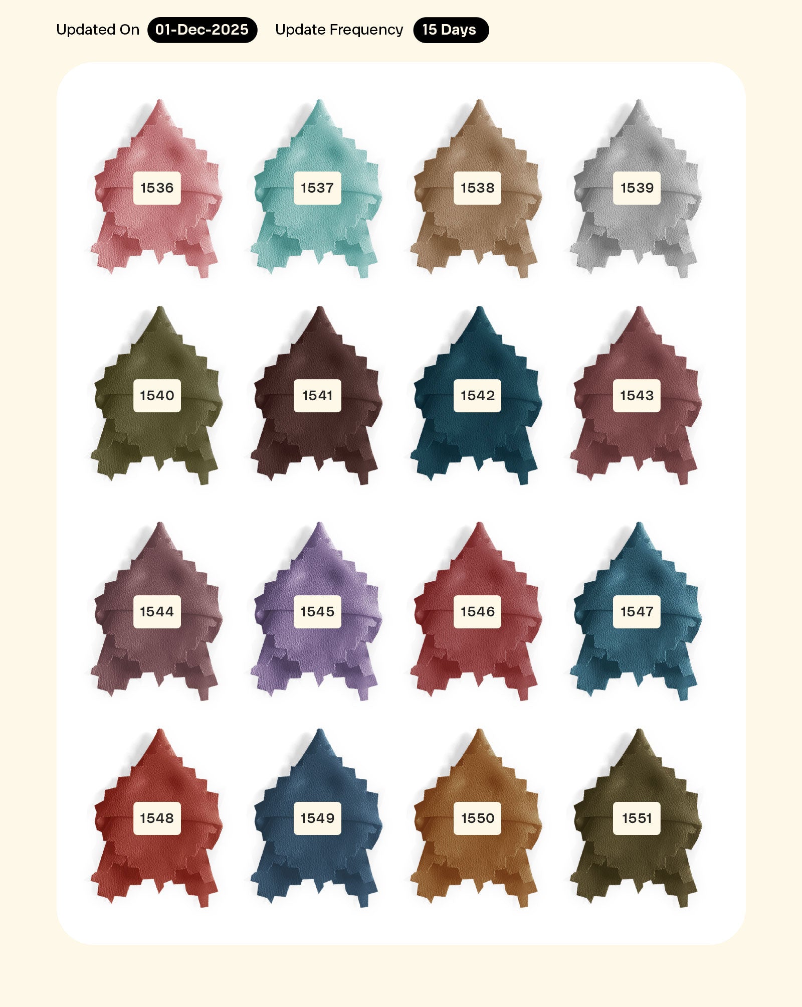 Poly Faux Georgette Mill Dyed Fabric - 7 kg