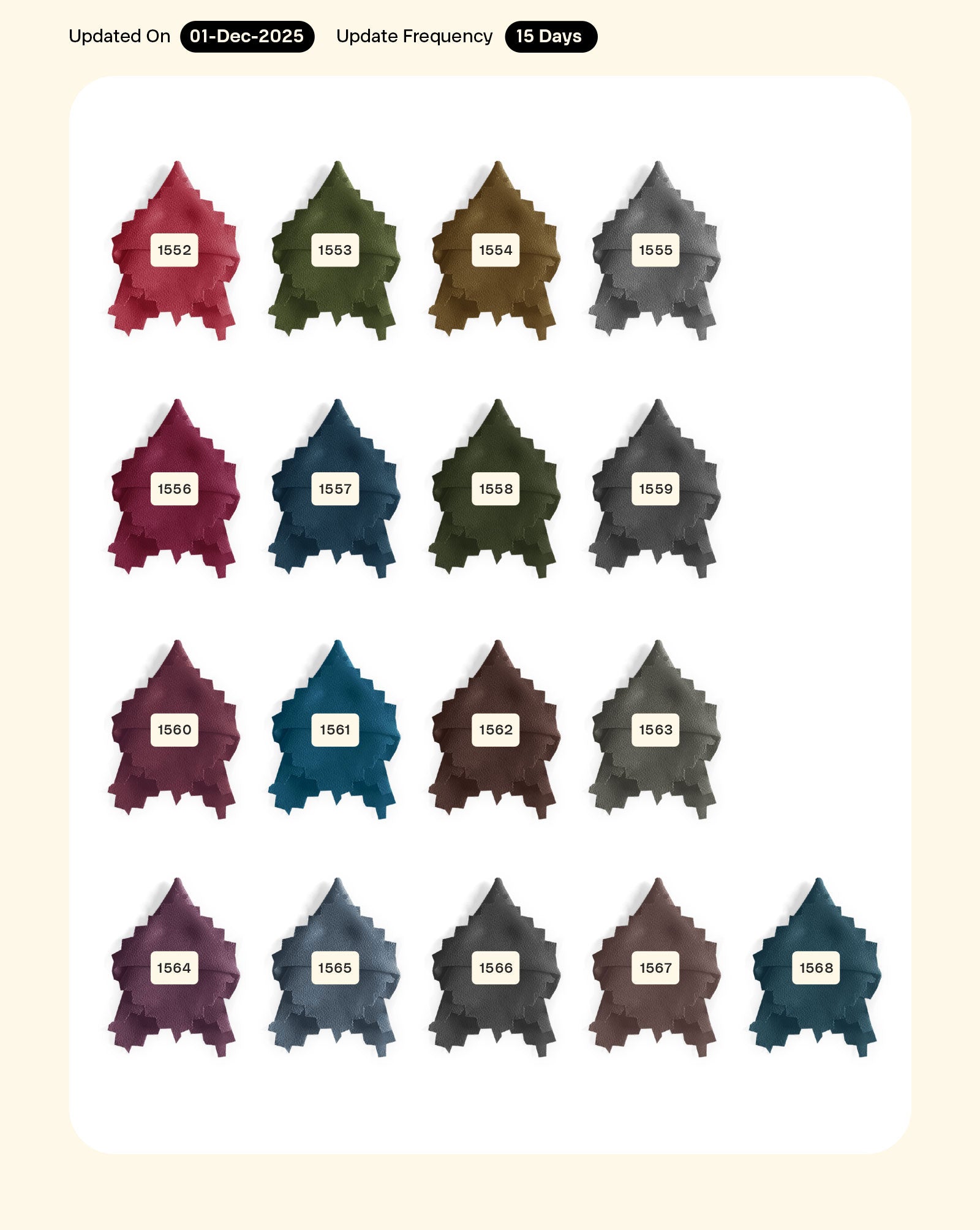 Poly Faux Georgette Mill Dyed Fabric - 7 kg