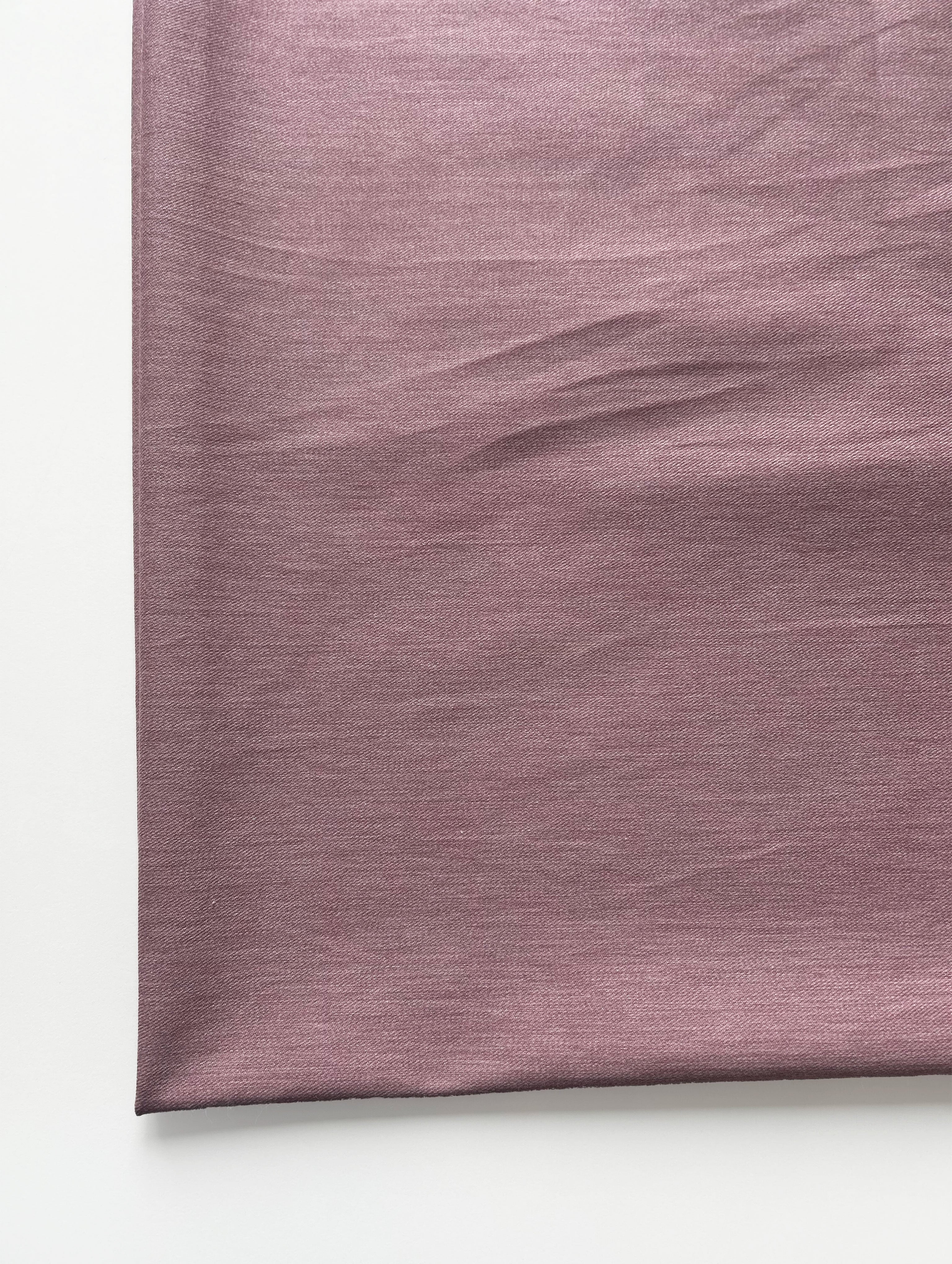Pink Cotton Denim Lycra Yarn Dyed Fabric 57"