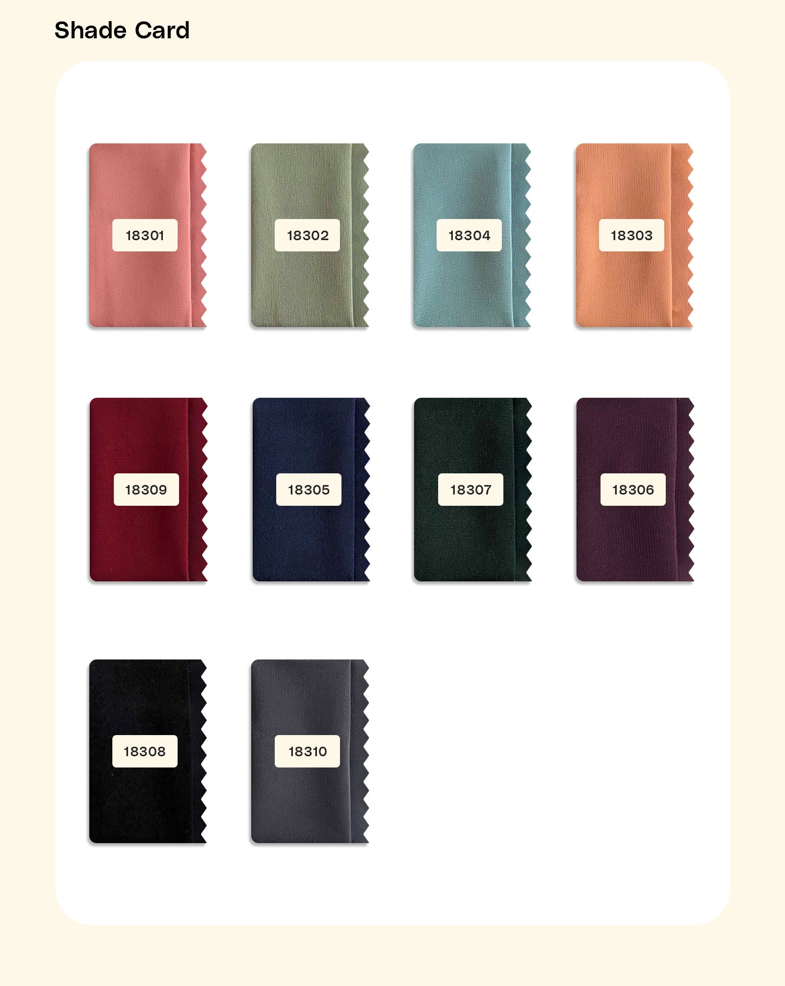 Poly Plain Fabric - 17.5 kg