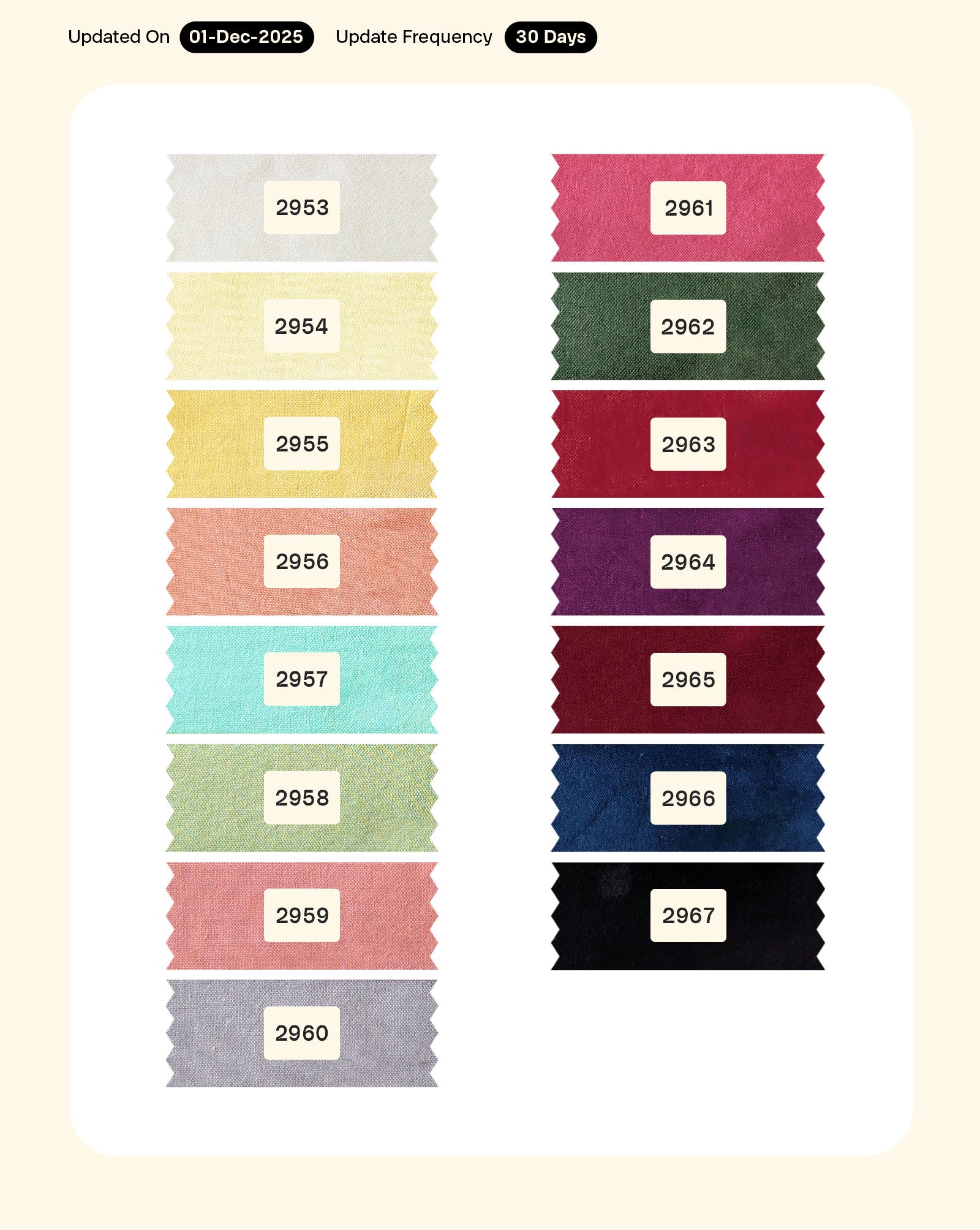 60s Modal Plain Mill Dyed Fabric 58"