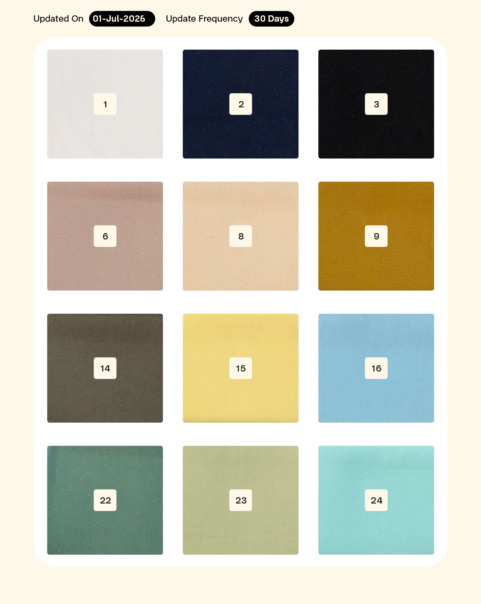 Cotton Satin Poly Lycra Mill Dyed Fabric 54"