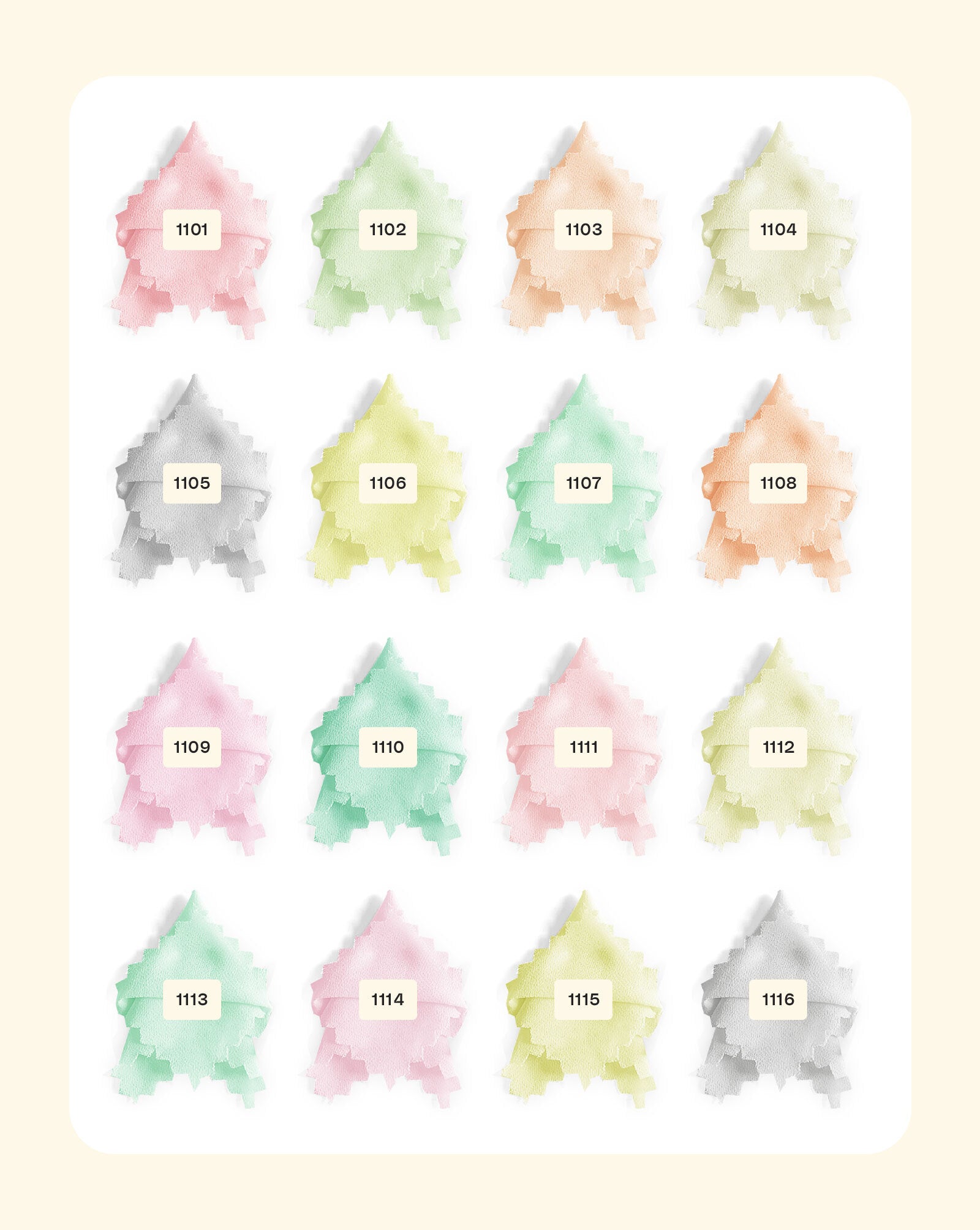 Poly Faux Georgette Mill Dyed Fabric - 7 kg