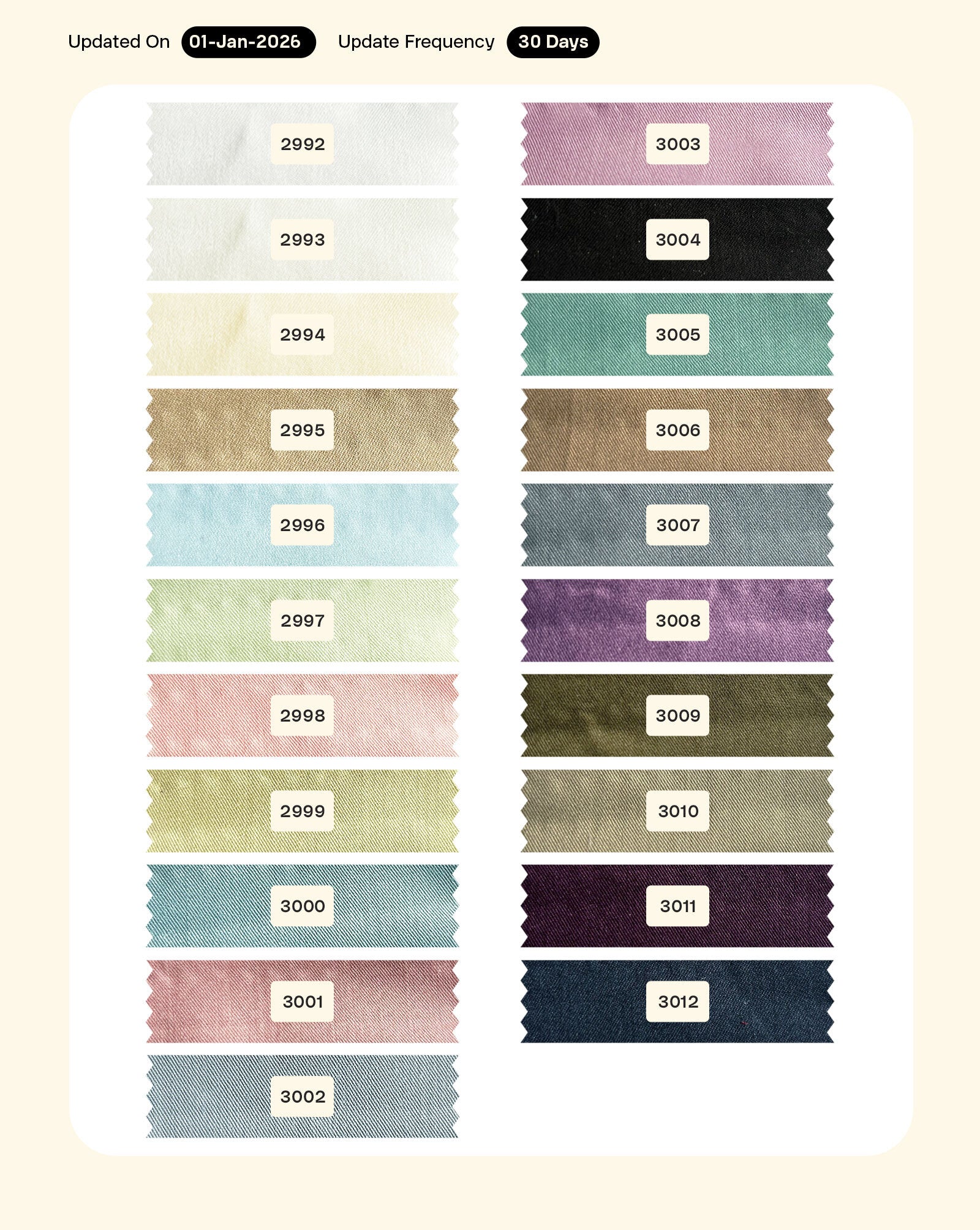 Poly Viscose Satin Twill Mill Dyed Fabric 56"