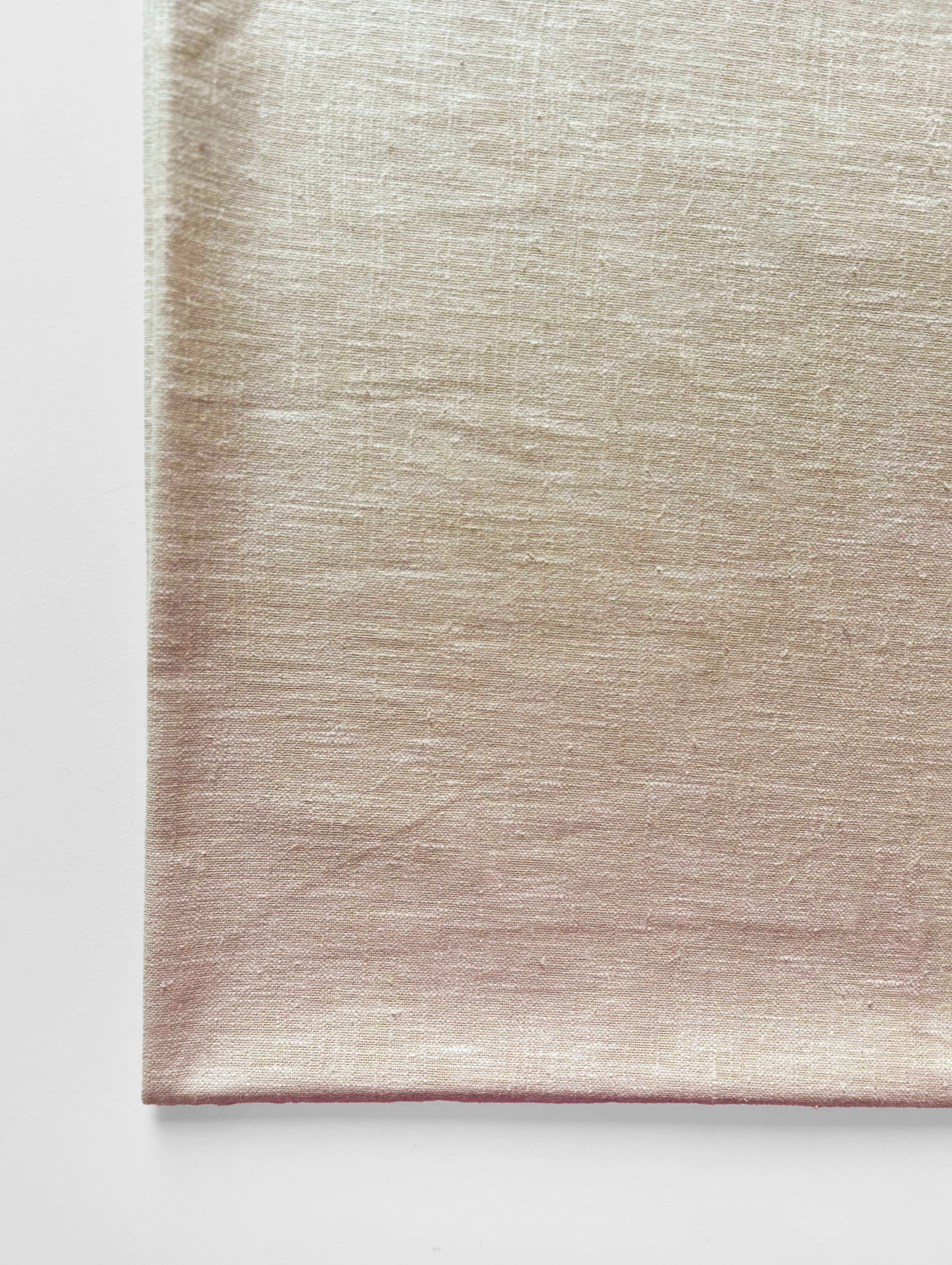 Beige Blended Cotton Yarn Dyed Fabric 56"