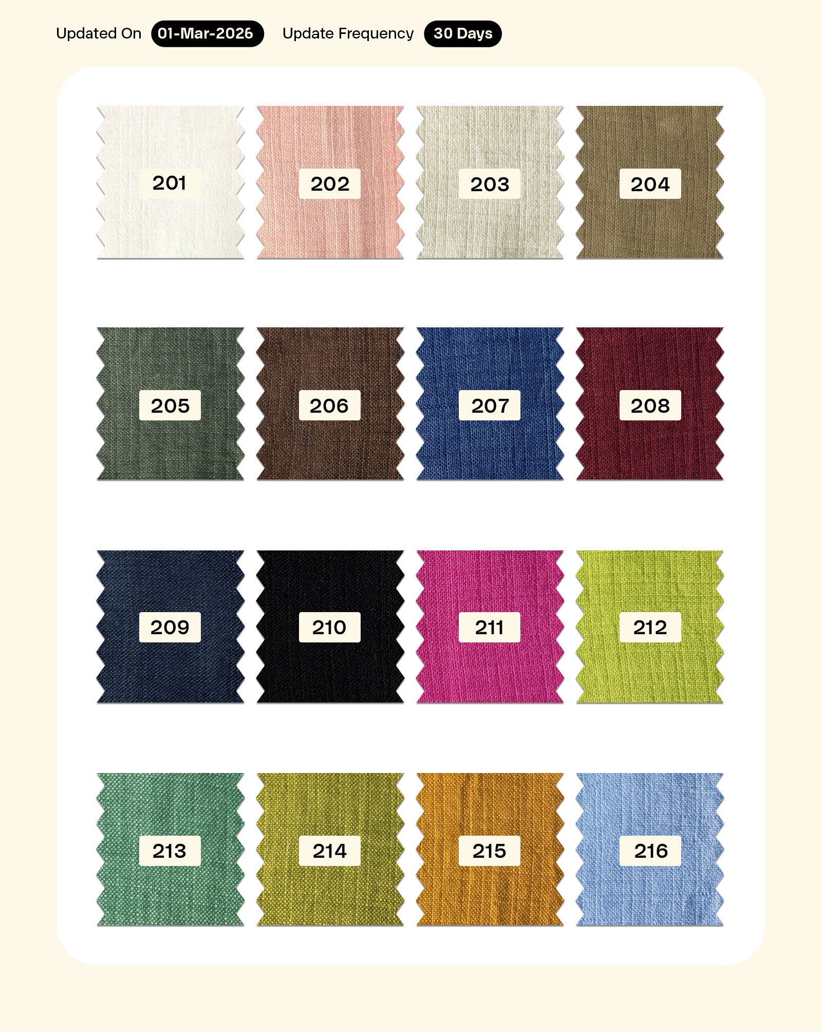 Poly Single Sided Slub Mill Dyed Fabric (Irish Linen) - 27 kg