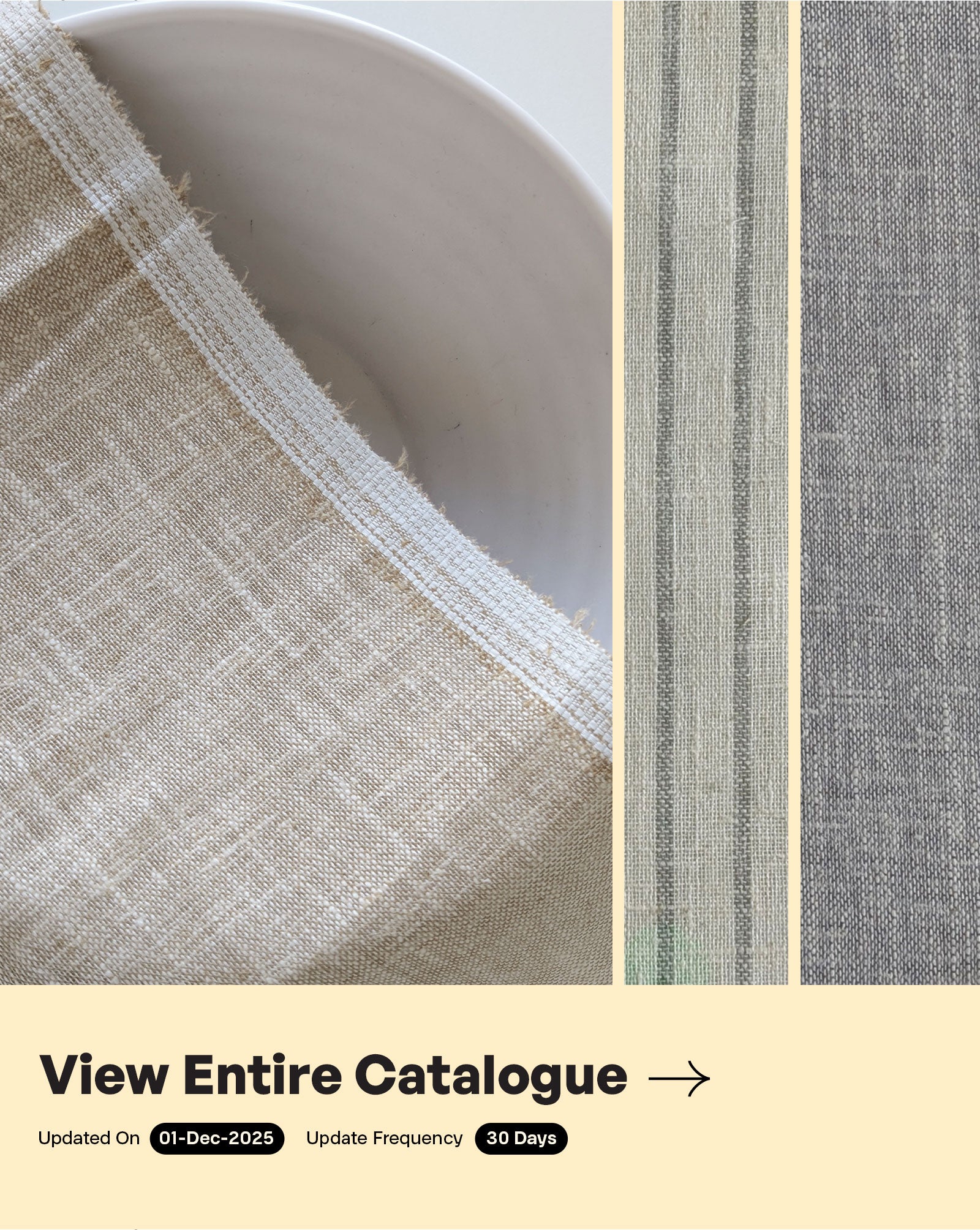 Loom Textured Blended Cotton Yarn Dyed Fabric 58"