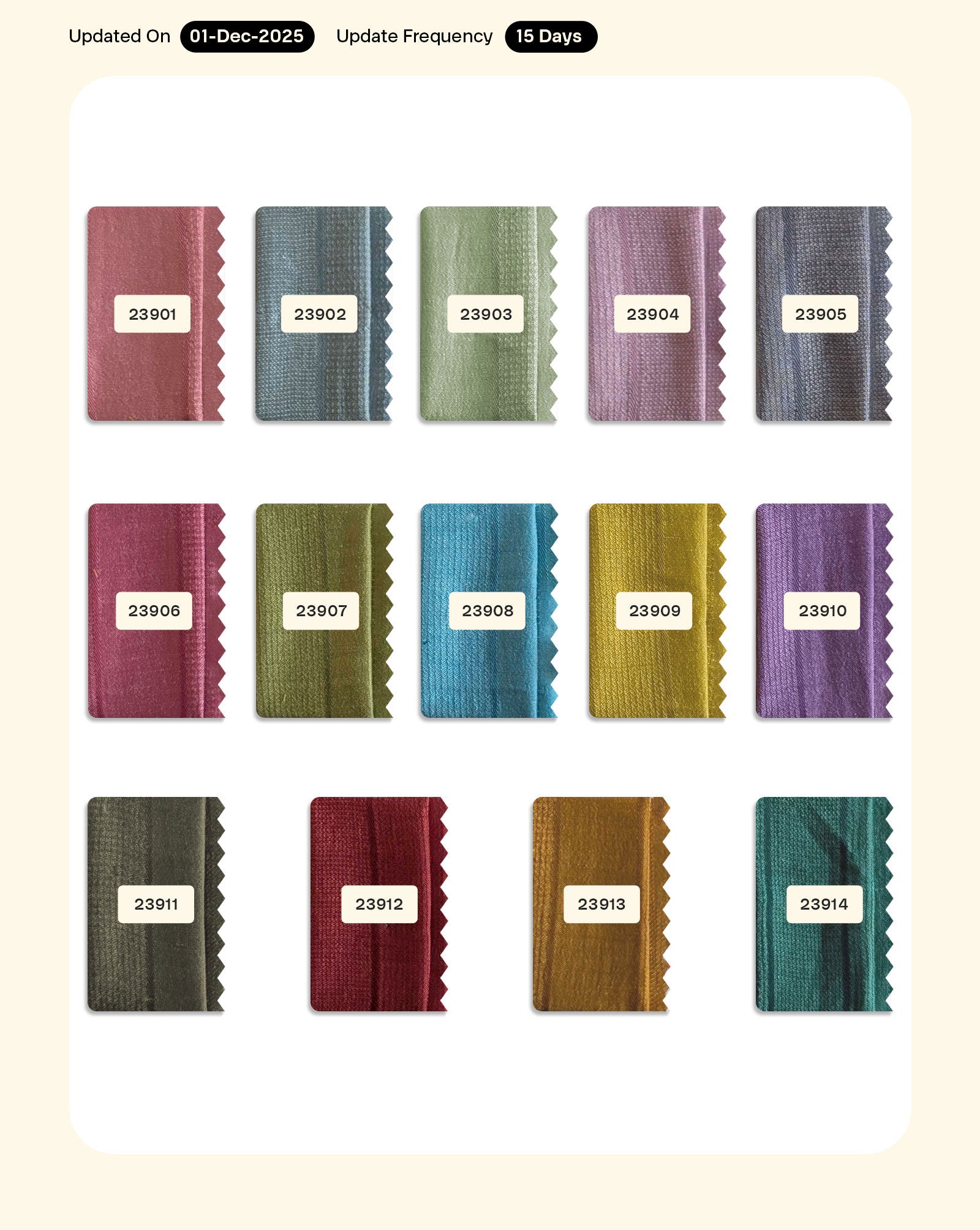 Stripes Poly Dobby Fabric 46" - 11.5 kg