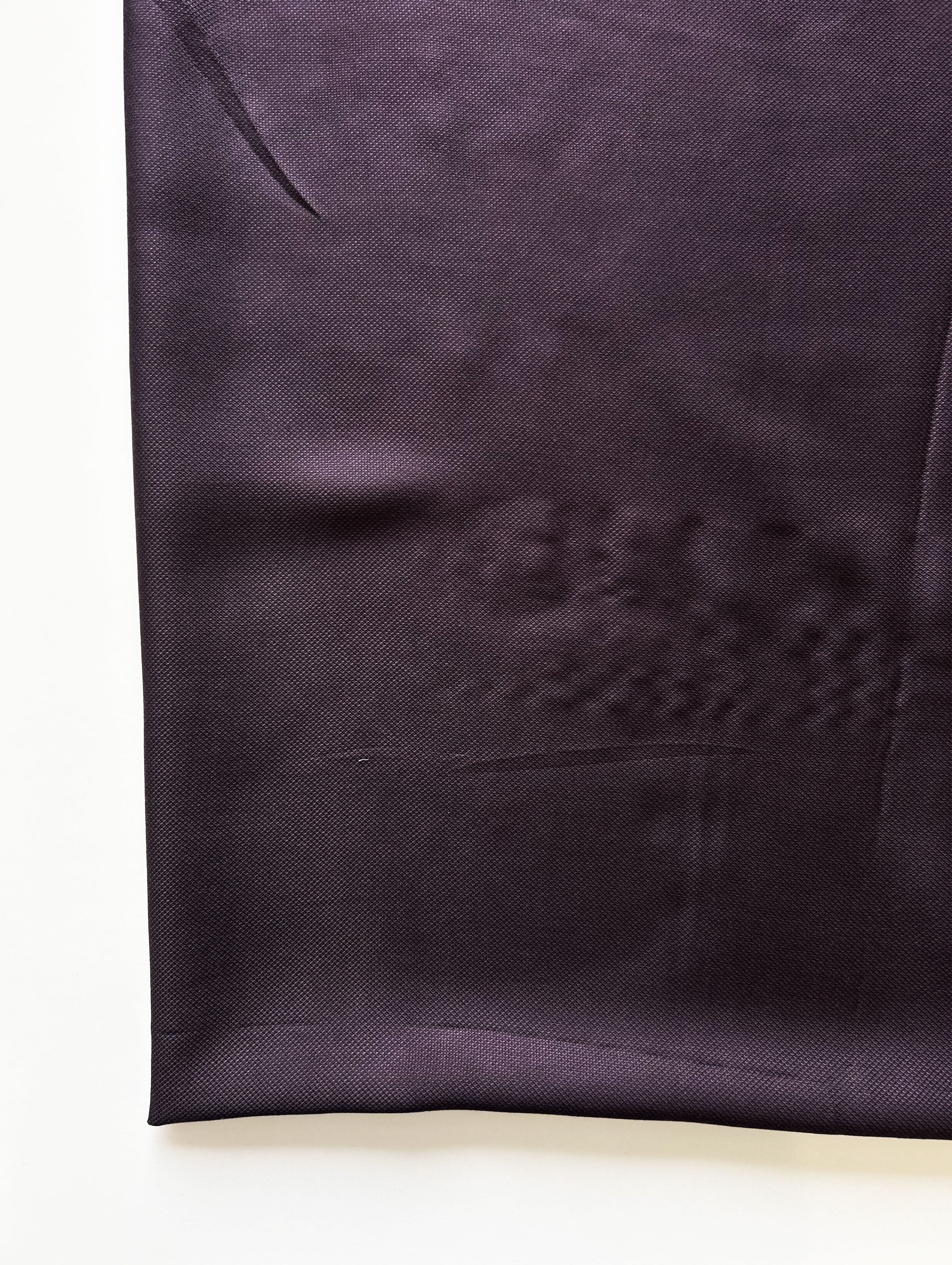 Dark Purple LENZING™ Modal Dobby Mill Dyed Fabric 56"