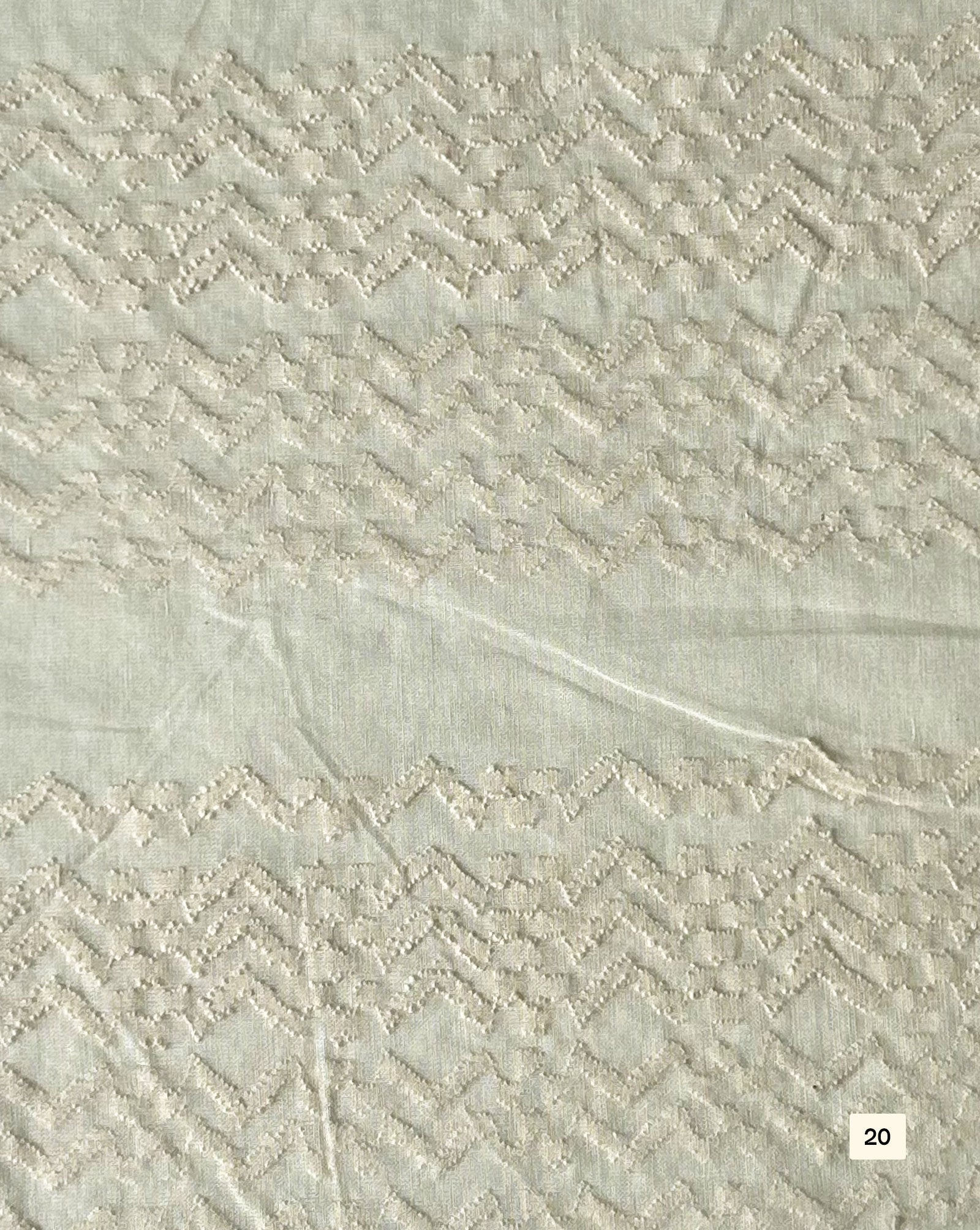 Greige Cotton Dobby fabric 48"