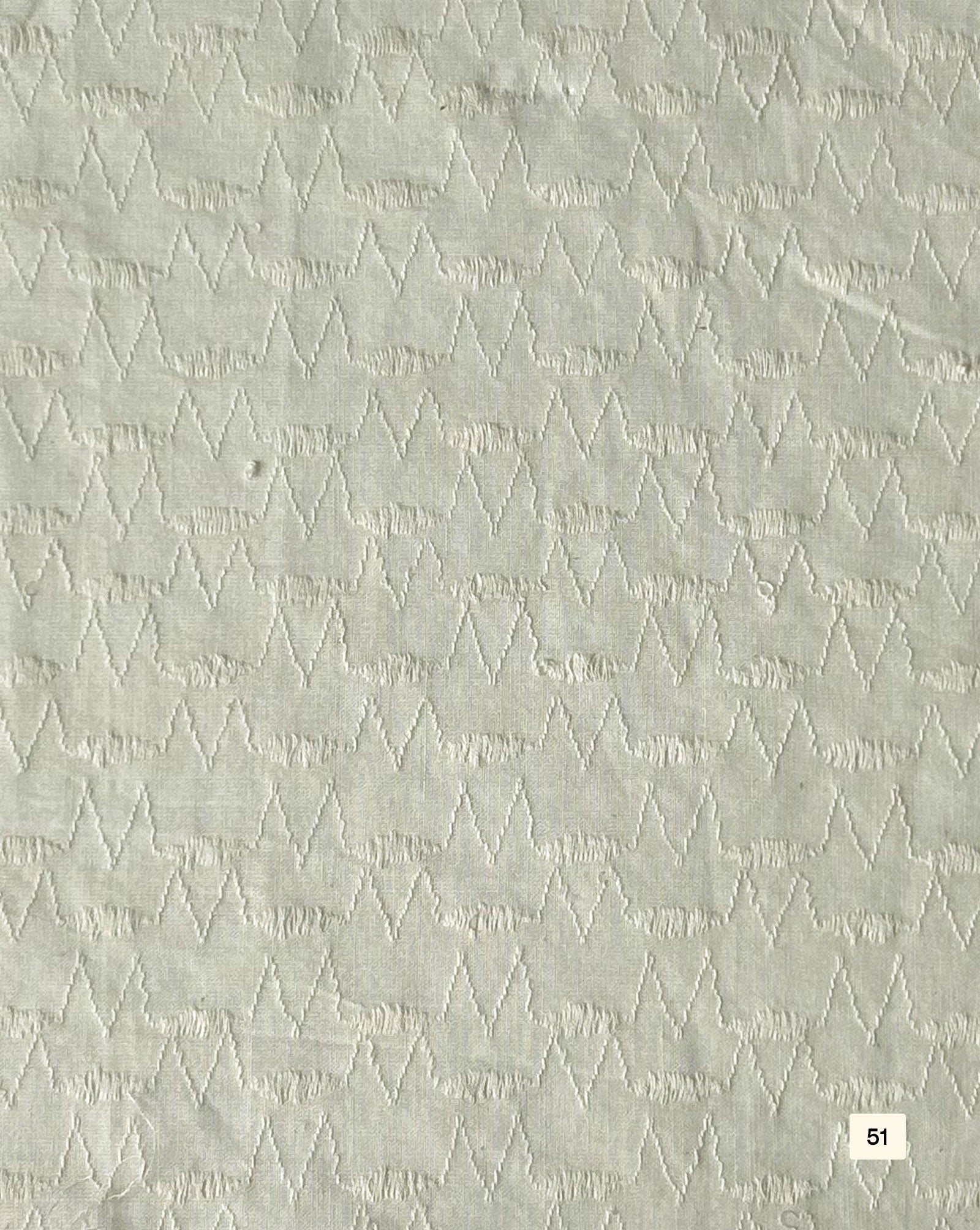 Greige Cotton Dobby fabric 48"