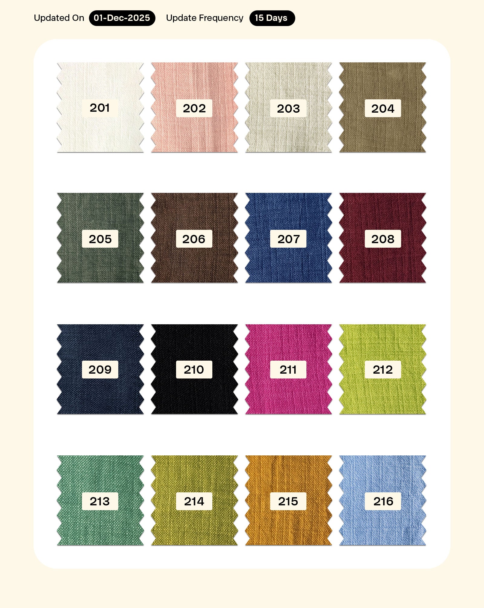 Poly Single Sided Slub Mill Dyed Fabric (Irish Linen) - 27 kg