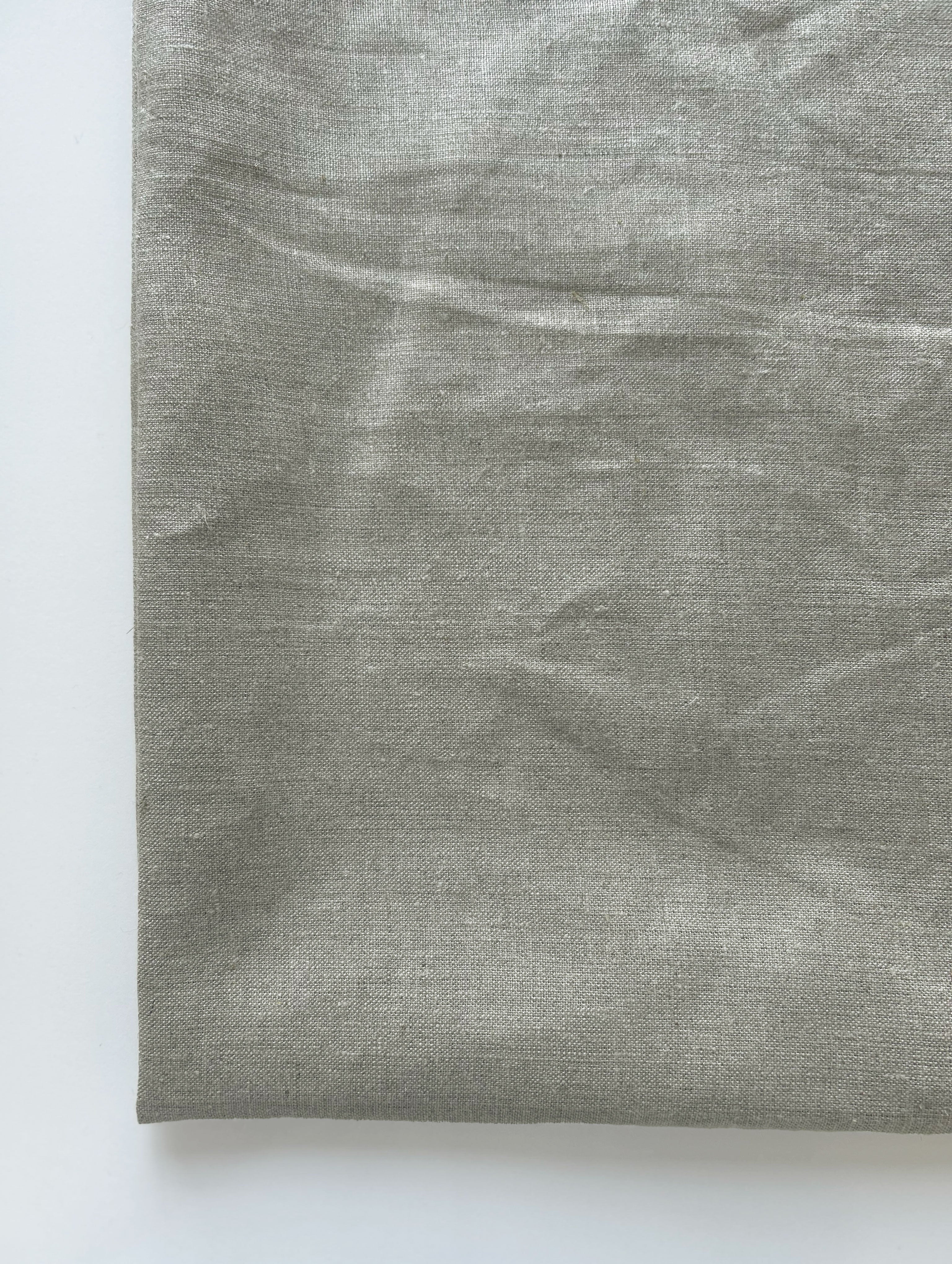 Beige 25 Lea Suiting Linen Light Yarn Dyed Fabric 58"