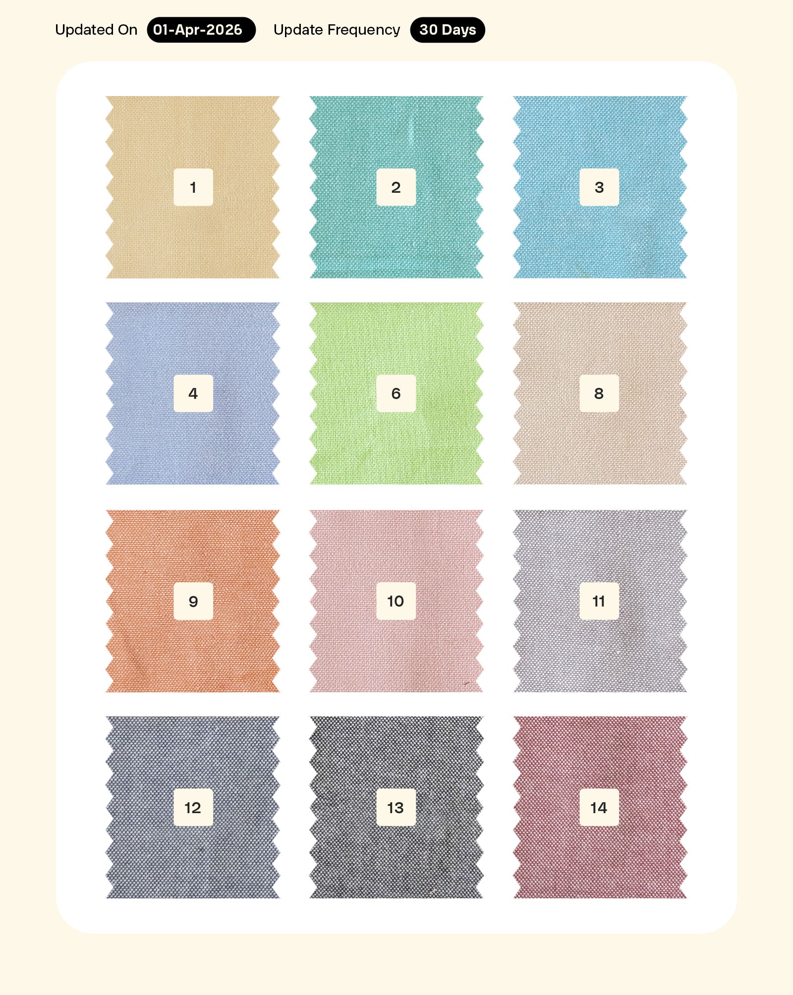 Cotton Oxford Yarn Dyed Fabric 57"