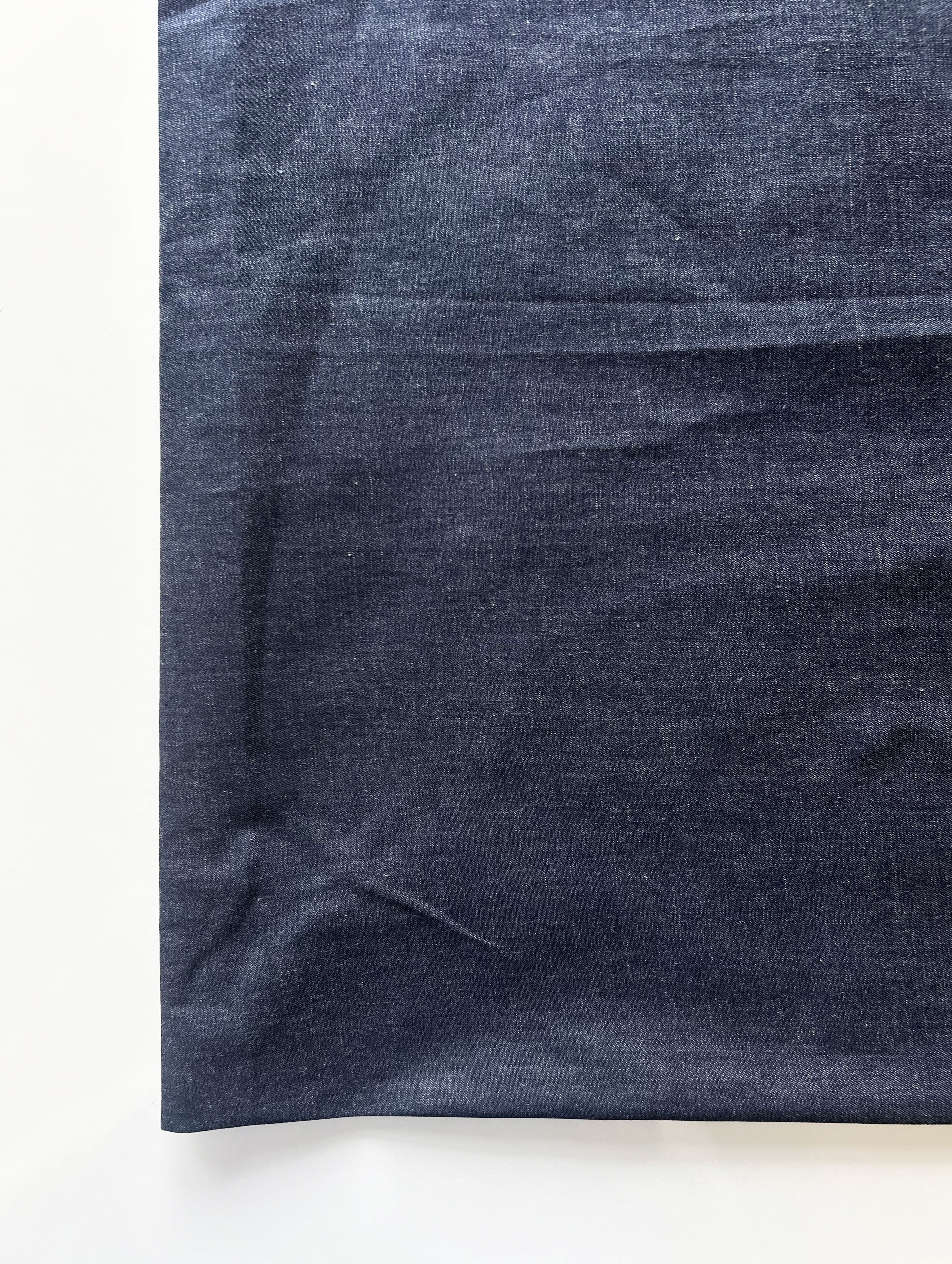 5.5 Ozs Indigo Cotton Denim Fabric 63"