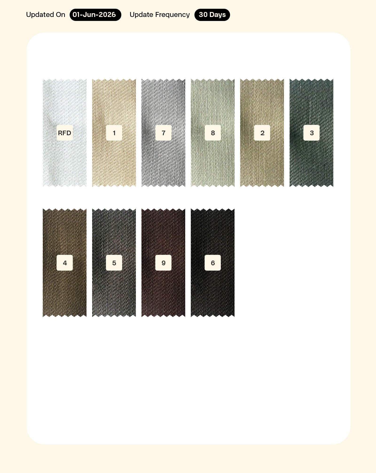 Cotton Slub Dobby Mill Dyed Fabric 54'