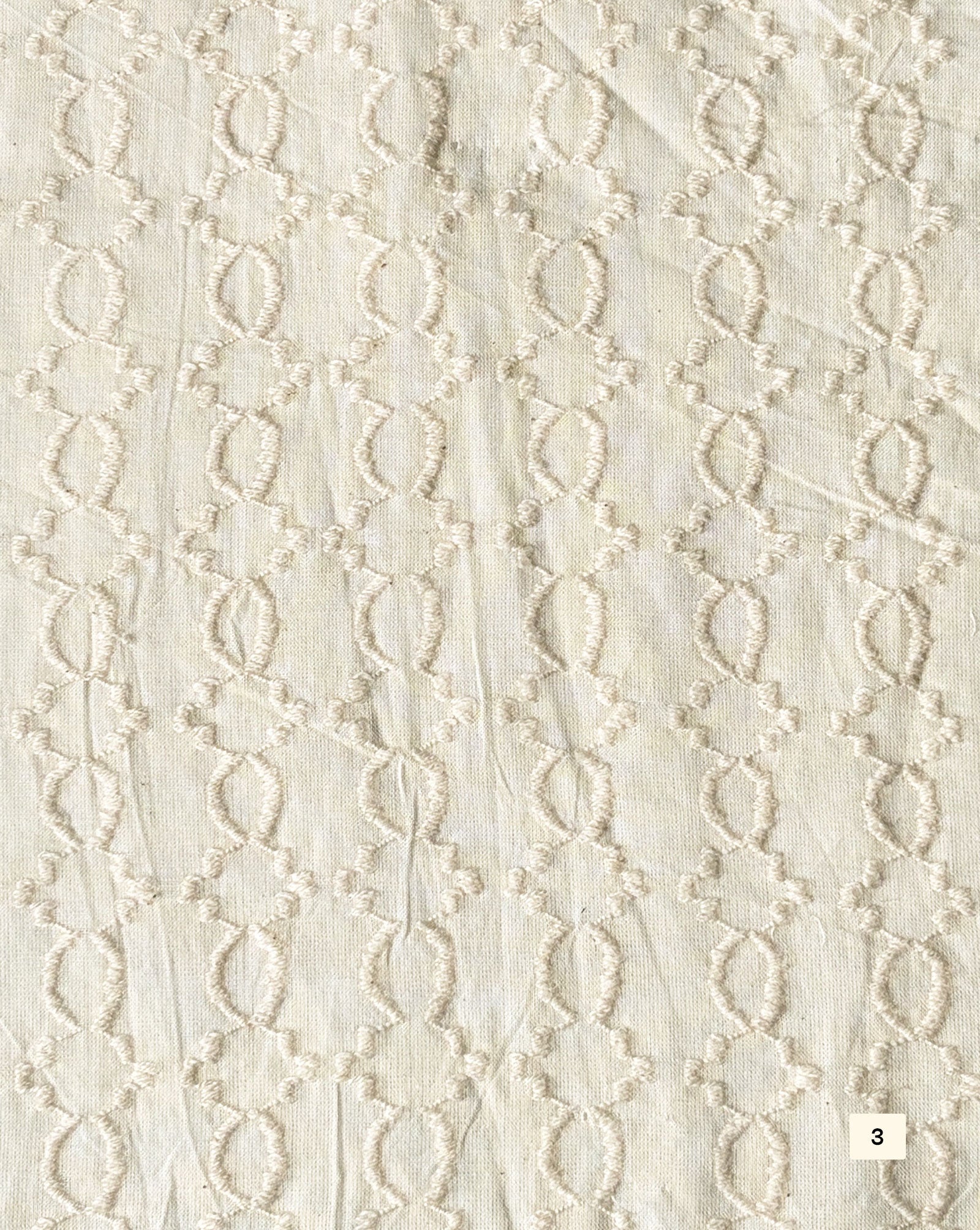 Greige Cotton Dobby fabric 48"