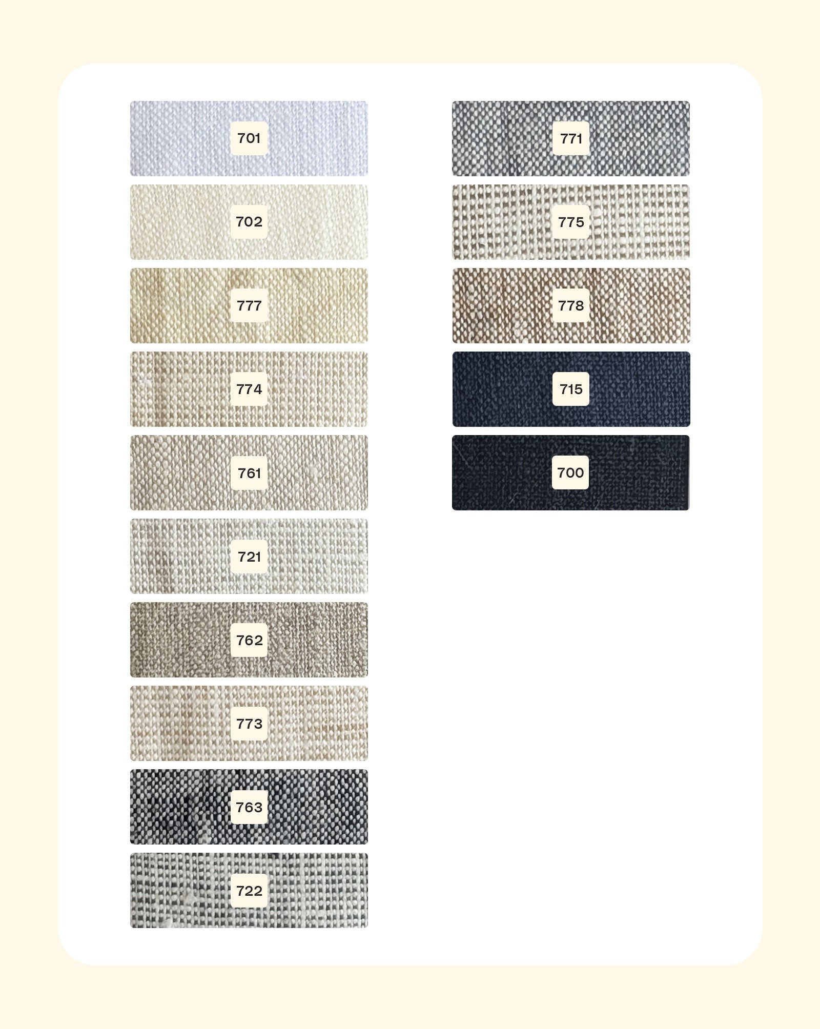 25 Lea Suiting Linen Light Yarn Dyed Fabric 58"