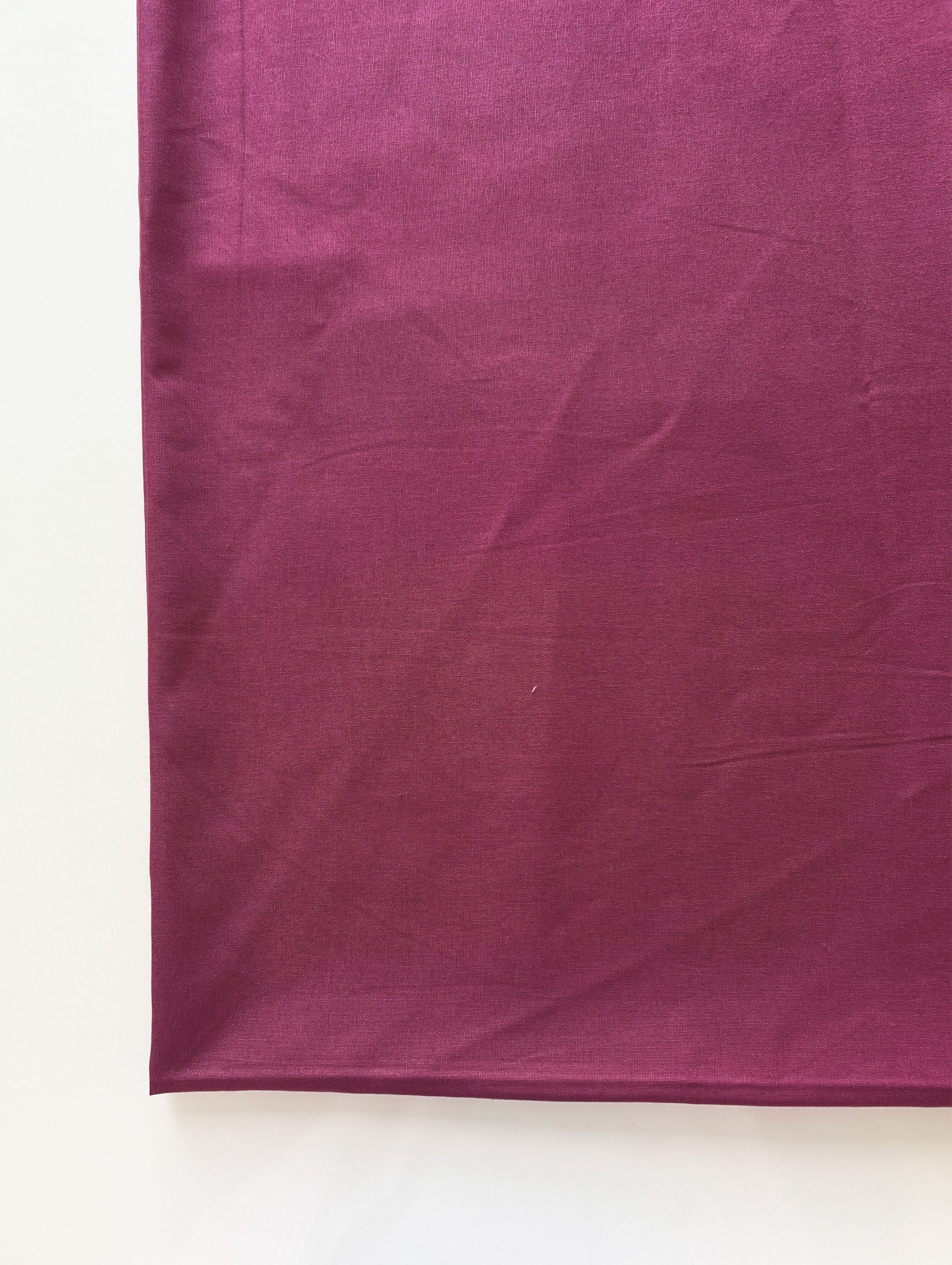 Fuchsia 20s Cotton Sheeting Mill Dyed Fabric 56"